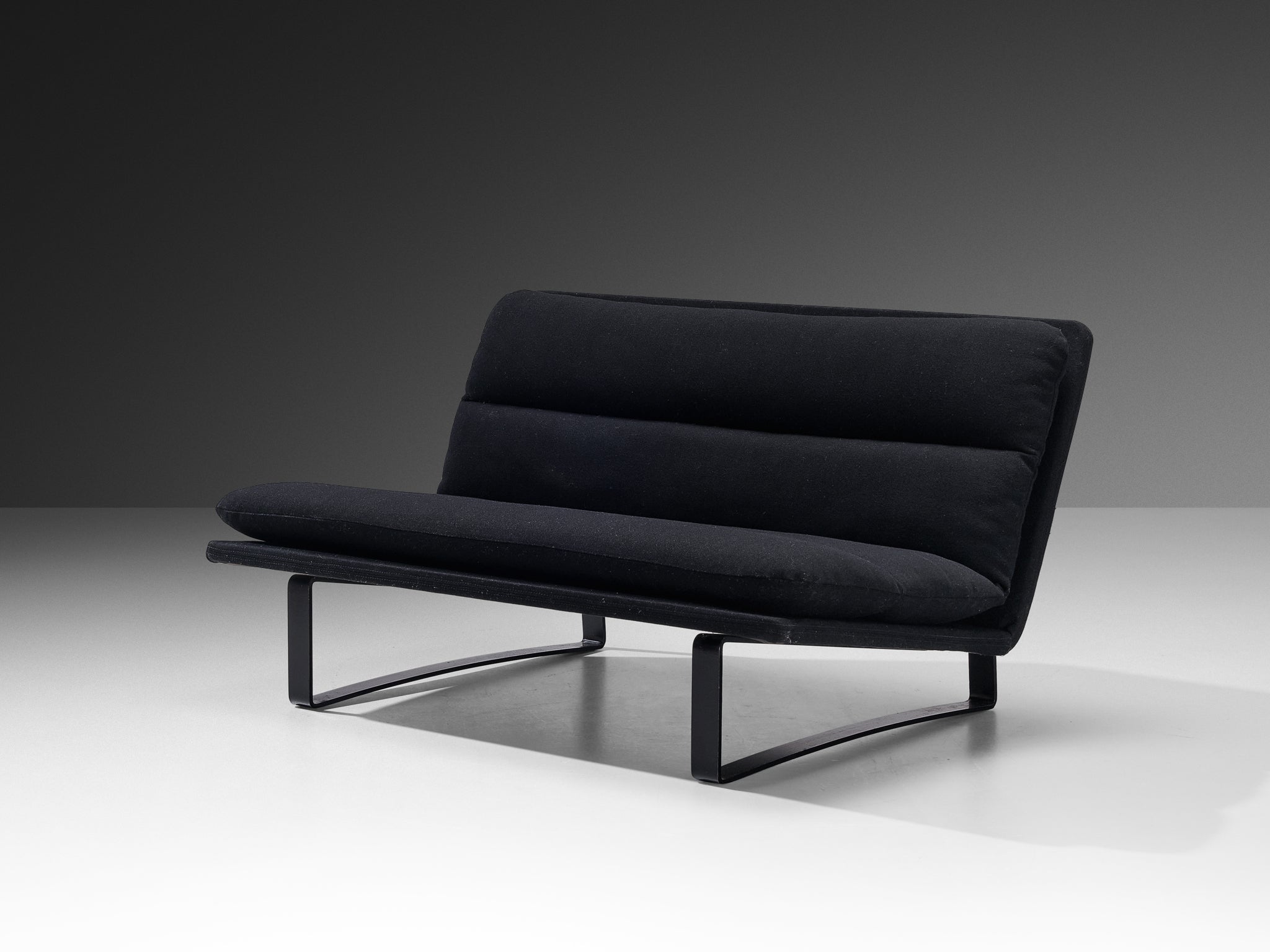 Kho Liang Ie for Artifort Sofas in Black Upholstery Seating Morentz