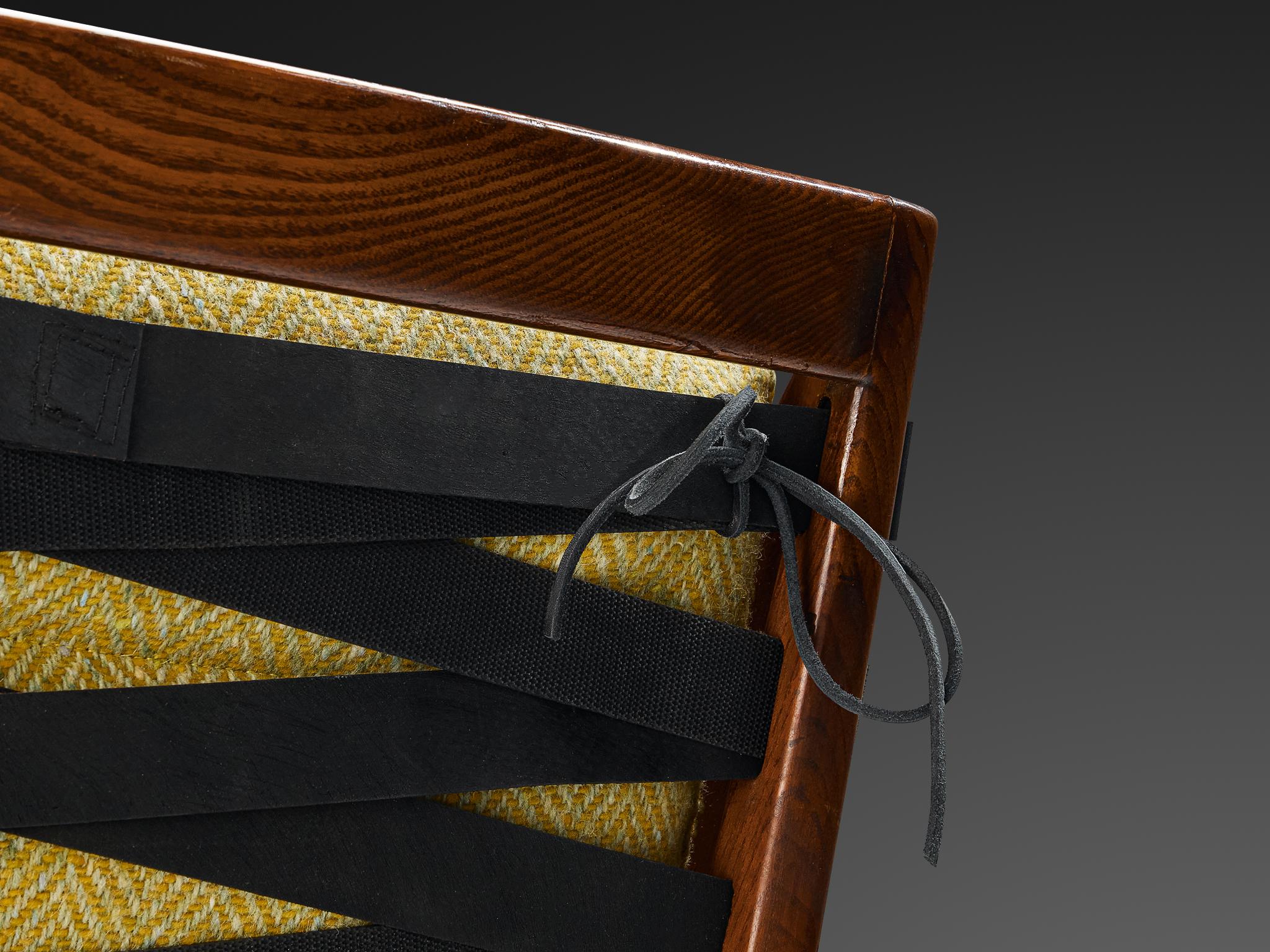 Gio Ponti for Cassina '811' Lounge Chair in Chestnut seating Morentz