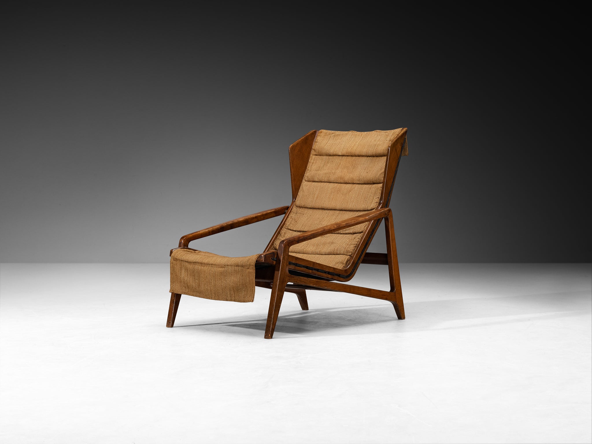 Rare Gio Ponti for Cassina '811' Lounge Chair in Original Upholstery Seating Morentz