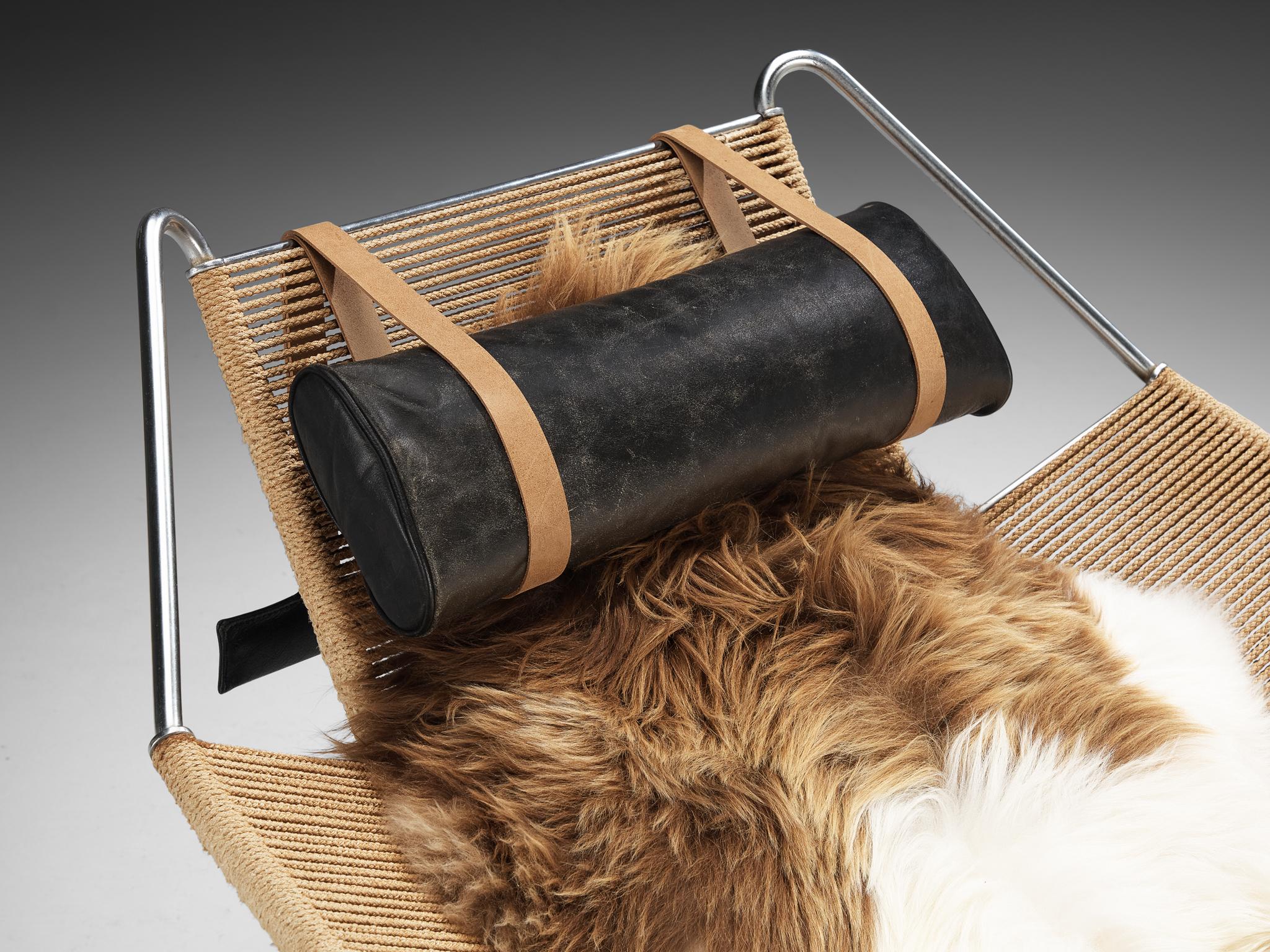 Iconic Hans Wegner ‘Flag Halyard’ Lounge Chair Early Edition Model GE225 seating Morentz