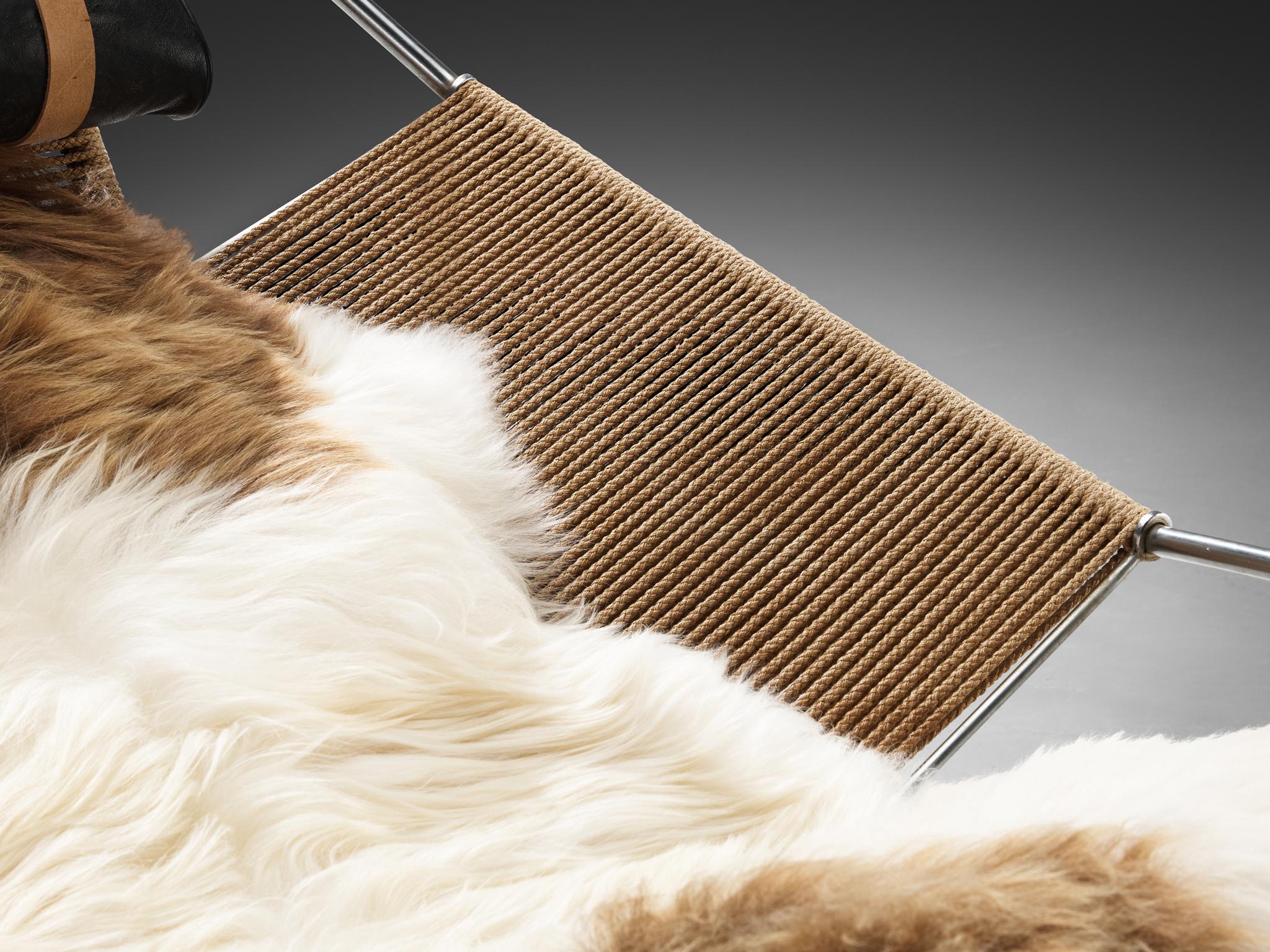 Iconic Hans Wegner ‘Flag Halyard’ Lounge Chair Early Edition Model GE225 seating Morentz