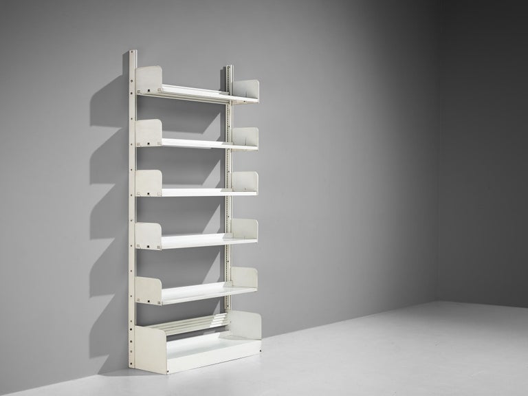 Lips Vago 'Congresso' Bookcase in White Steel