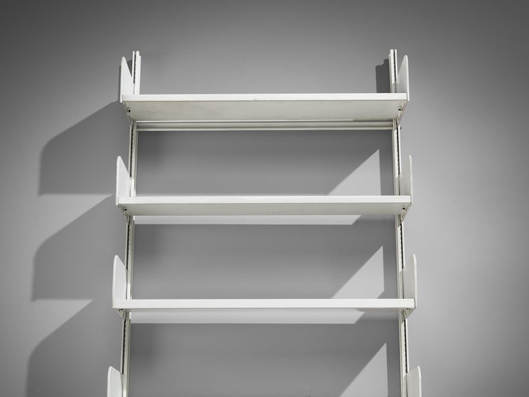 Lips Vago 'Congresso' Bookcase in White Steel