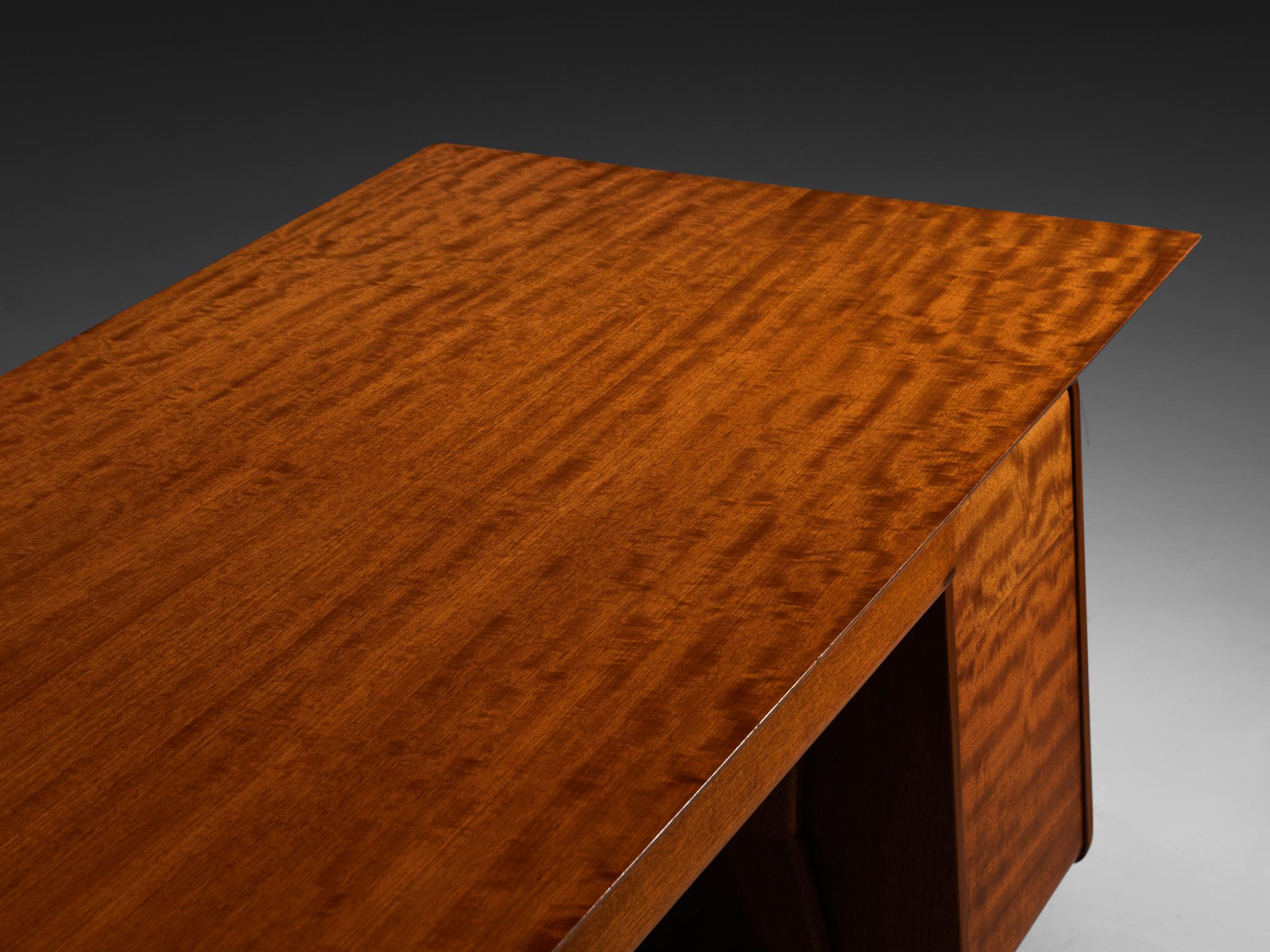 Silvio Cavatorta Writing Desk in Mahogany tables Morentz