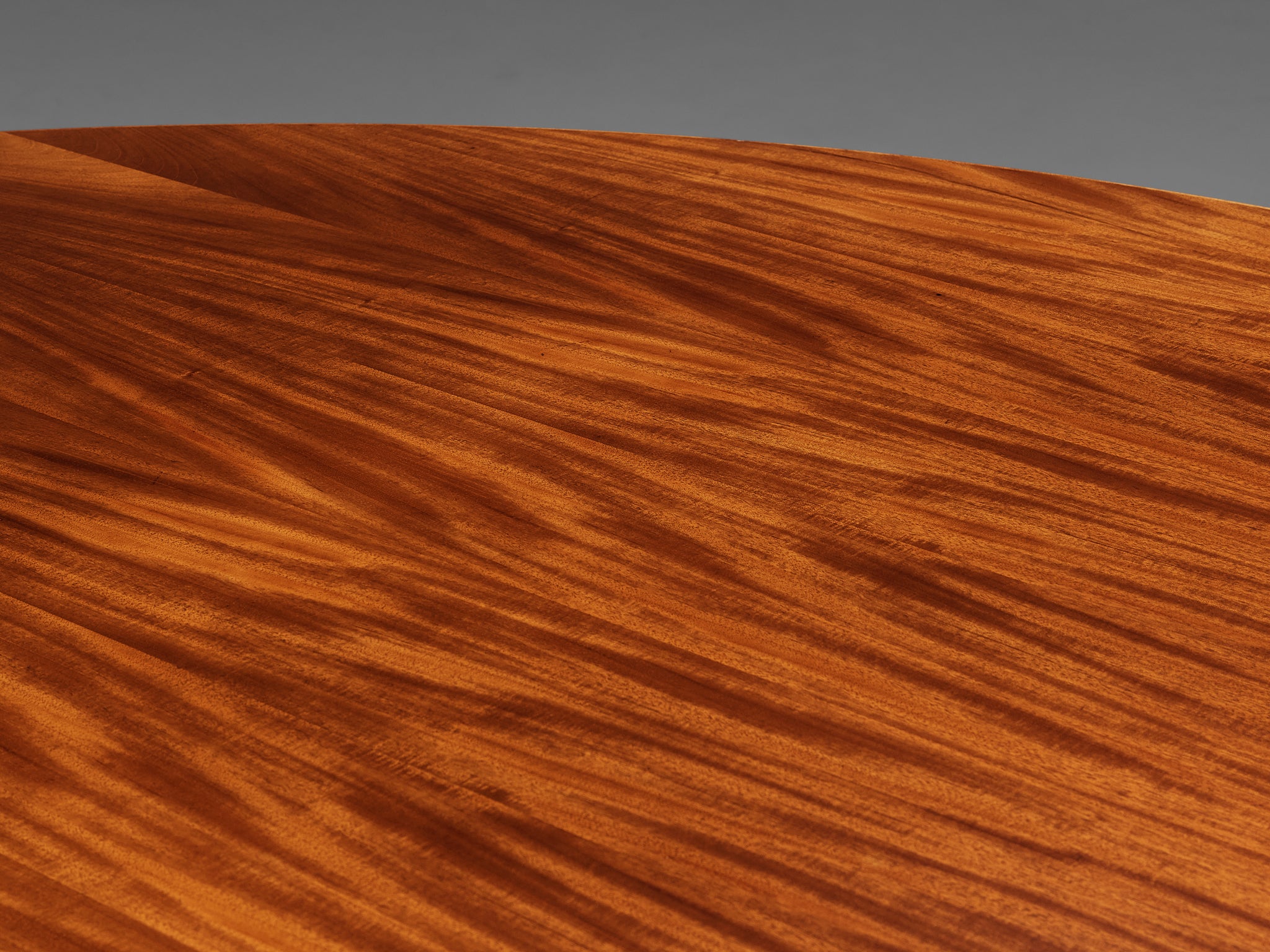 Danish Large Oval Dining Table in Mahogany Tables Morentz