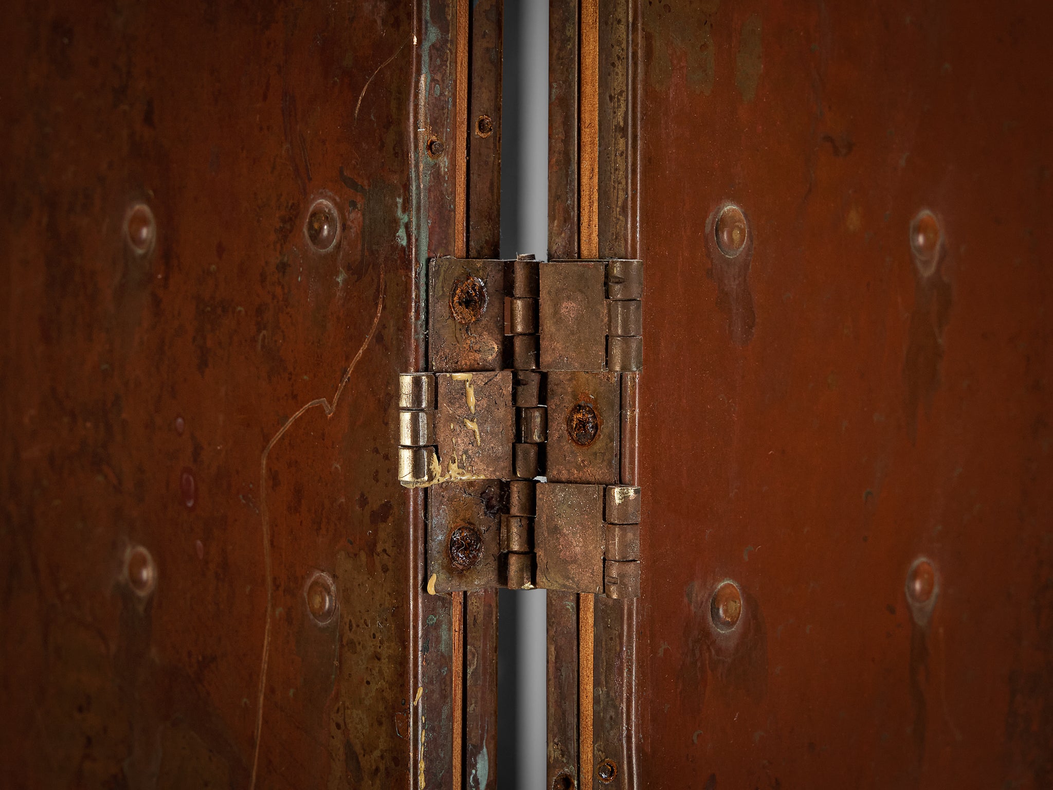 Mats Theselius for Källemo AB Limited Edition 'Rörligt Objekt' Folding Screen in Patinated Copper 30/100 More Furniture and Collectibles Morentz