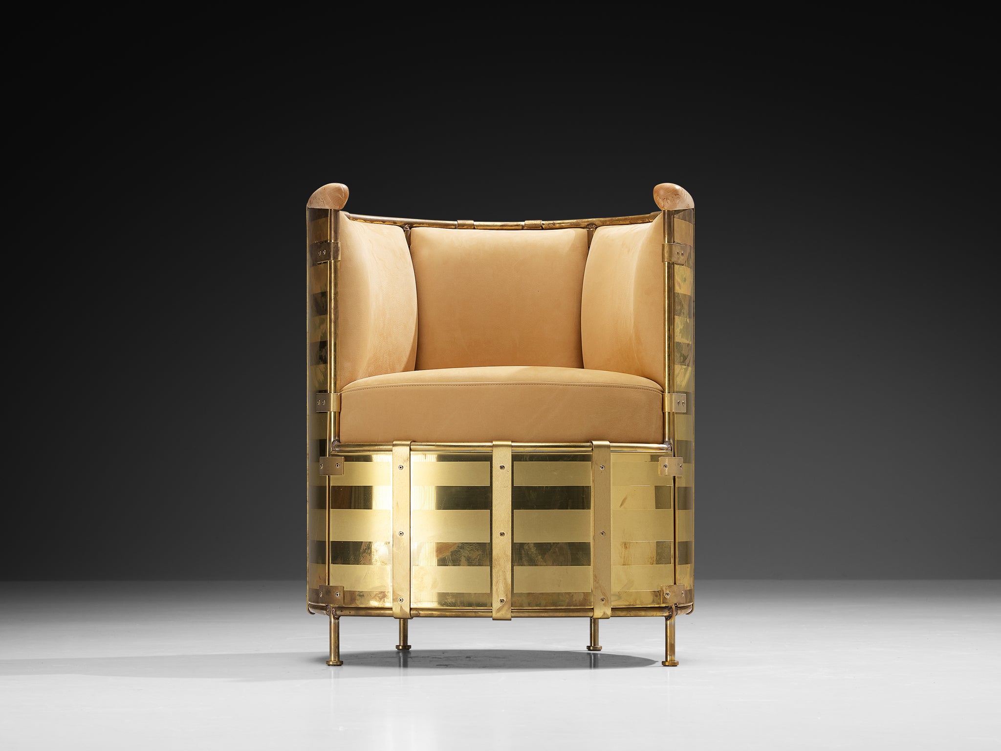 Mats Theselius for Källemo AB Limited Edition Pair of Lounge Chairs 'El Dorado' Seating Morentz