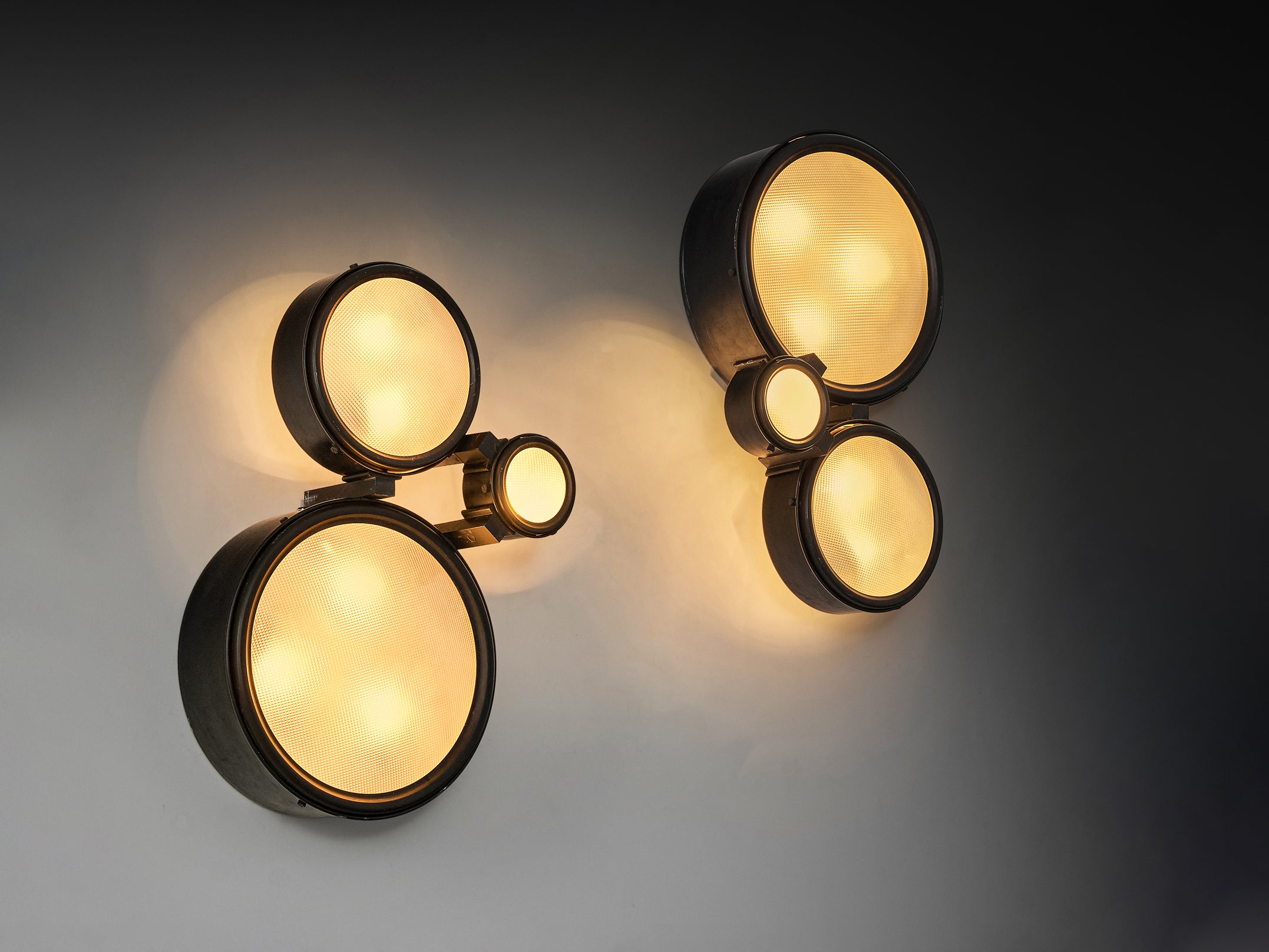 Rare Studio B.B.P.R. for Arteluce Ceiling or Wall Lights Lighting Morentz