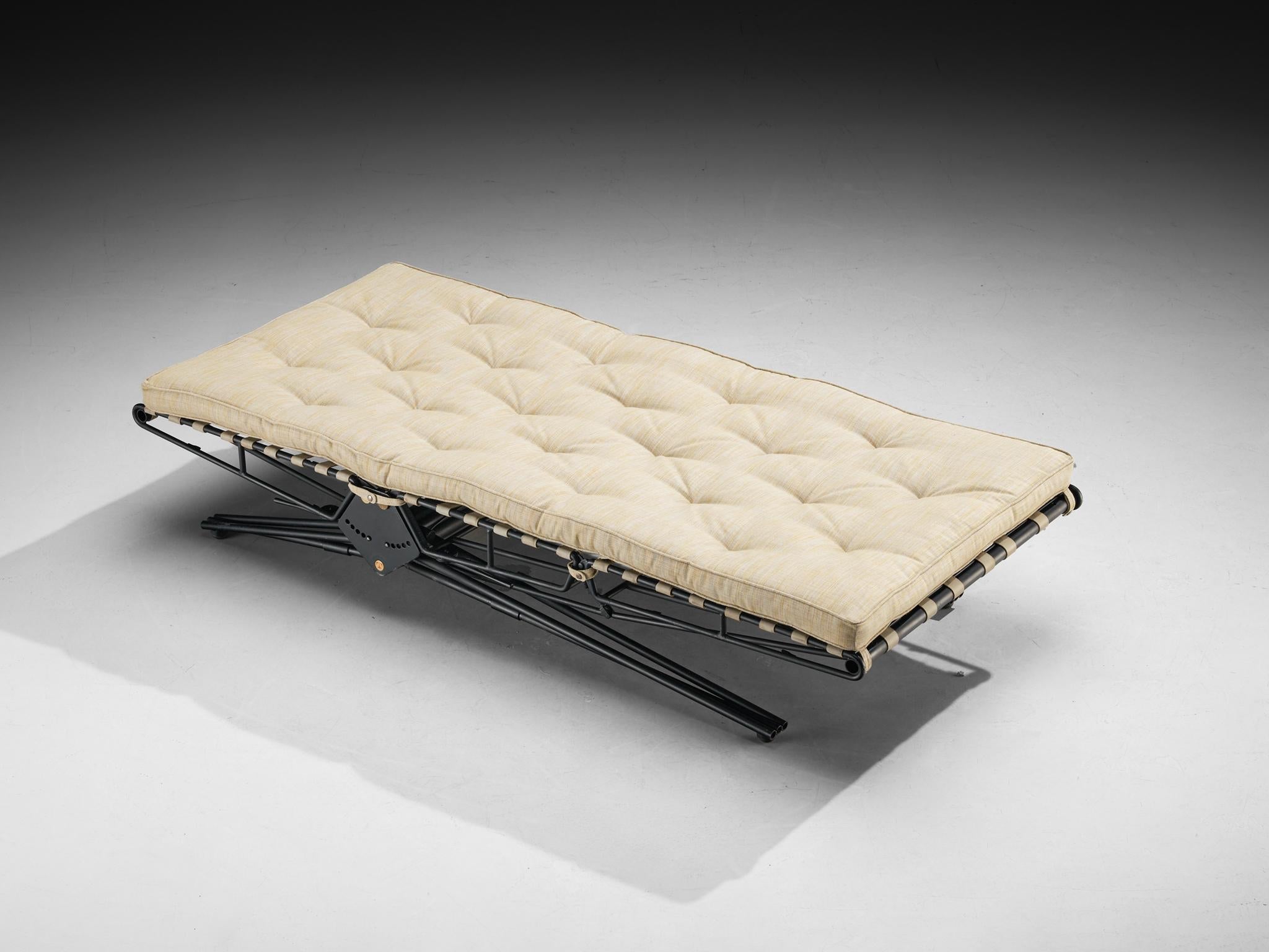 Rare Osvaldo Borsani for Tecno Articulated Chaise Longue seating Morentz