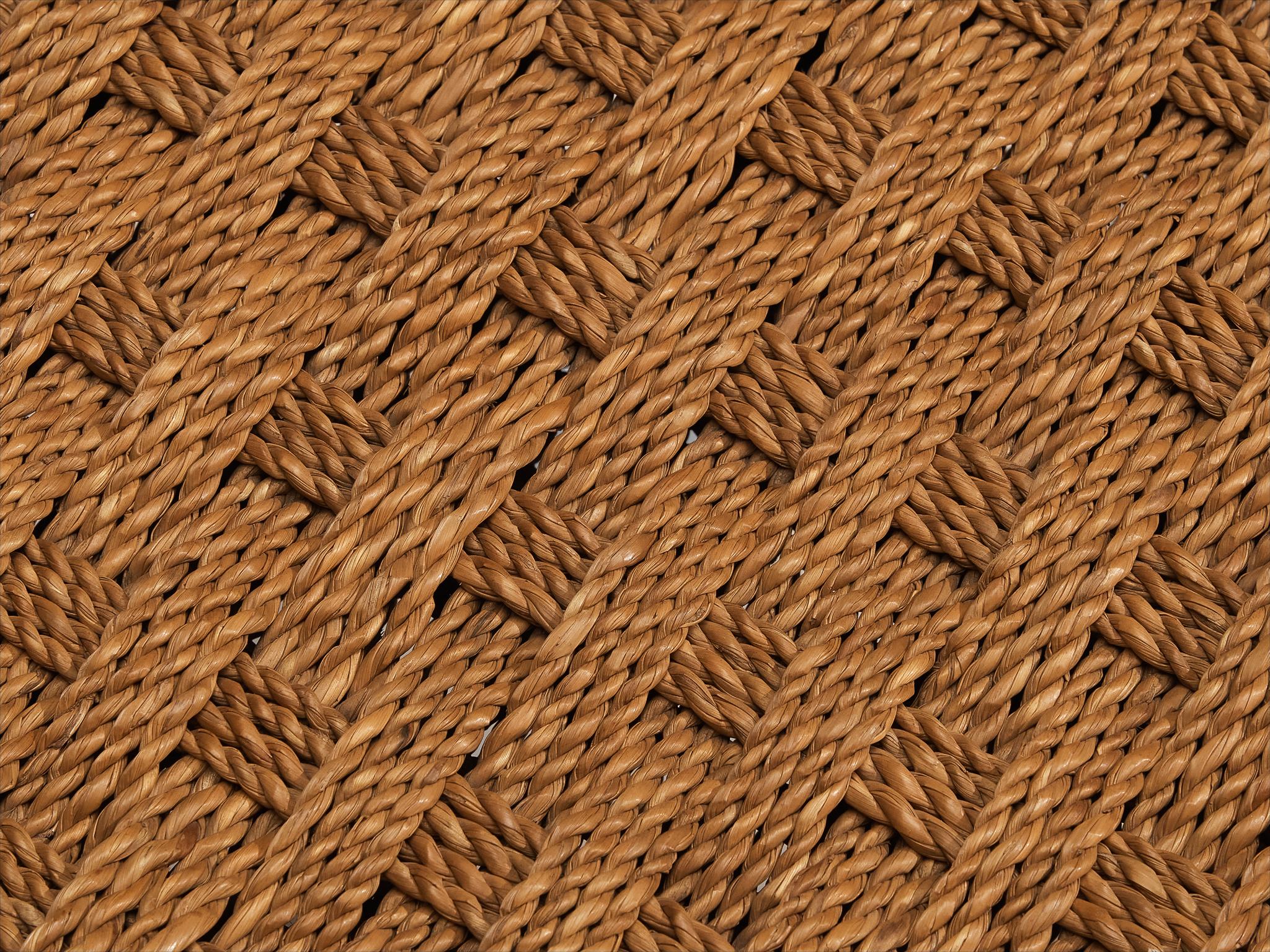 Italian Stools in Braided Straw and Blond Wood seating Morentz