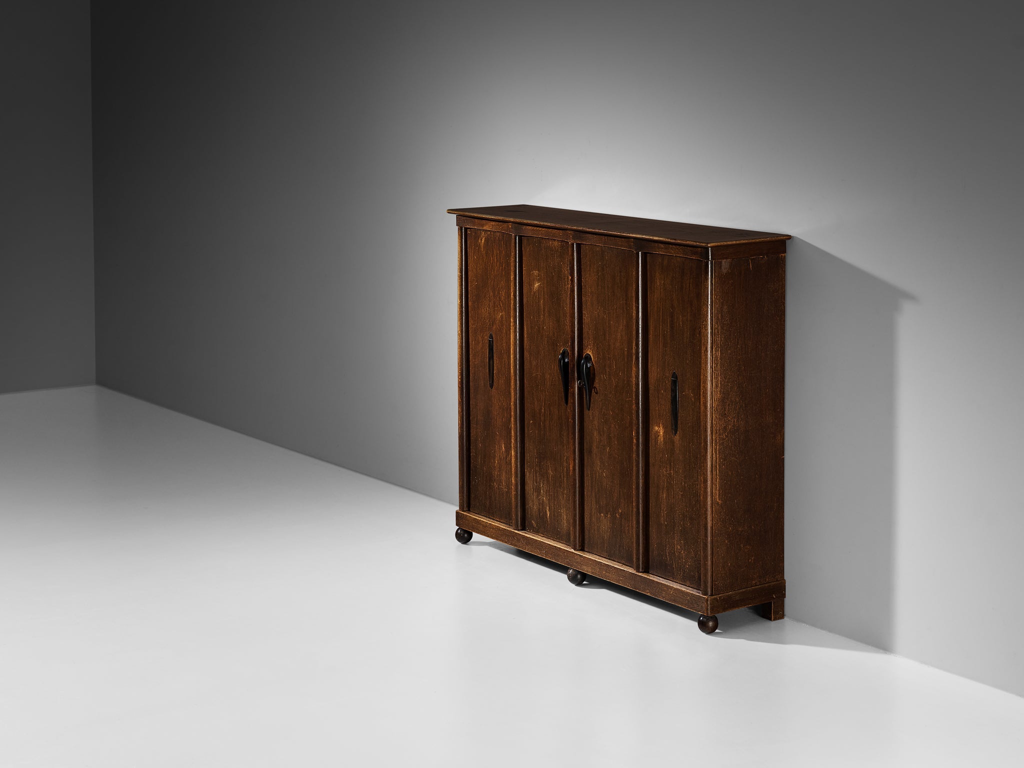 Early 1920s Willem Penaat Higboard in Oak case pieces and storage cabinets Morentz