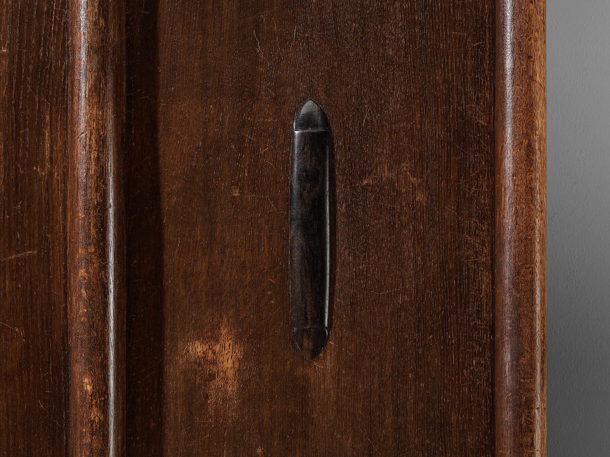 Early 1920s Willem Penaat Higboard in Oak case pieces and storage cabinets Morentz