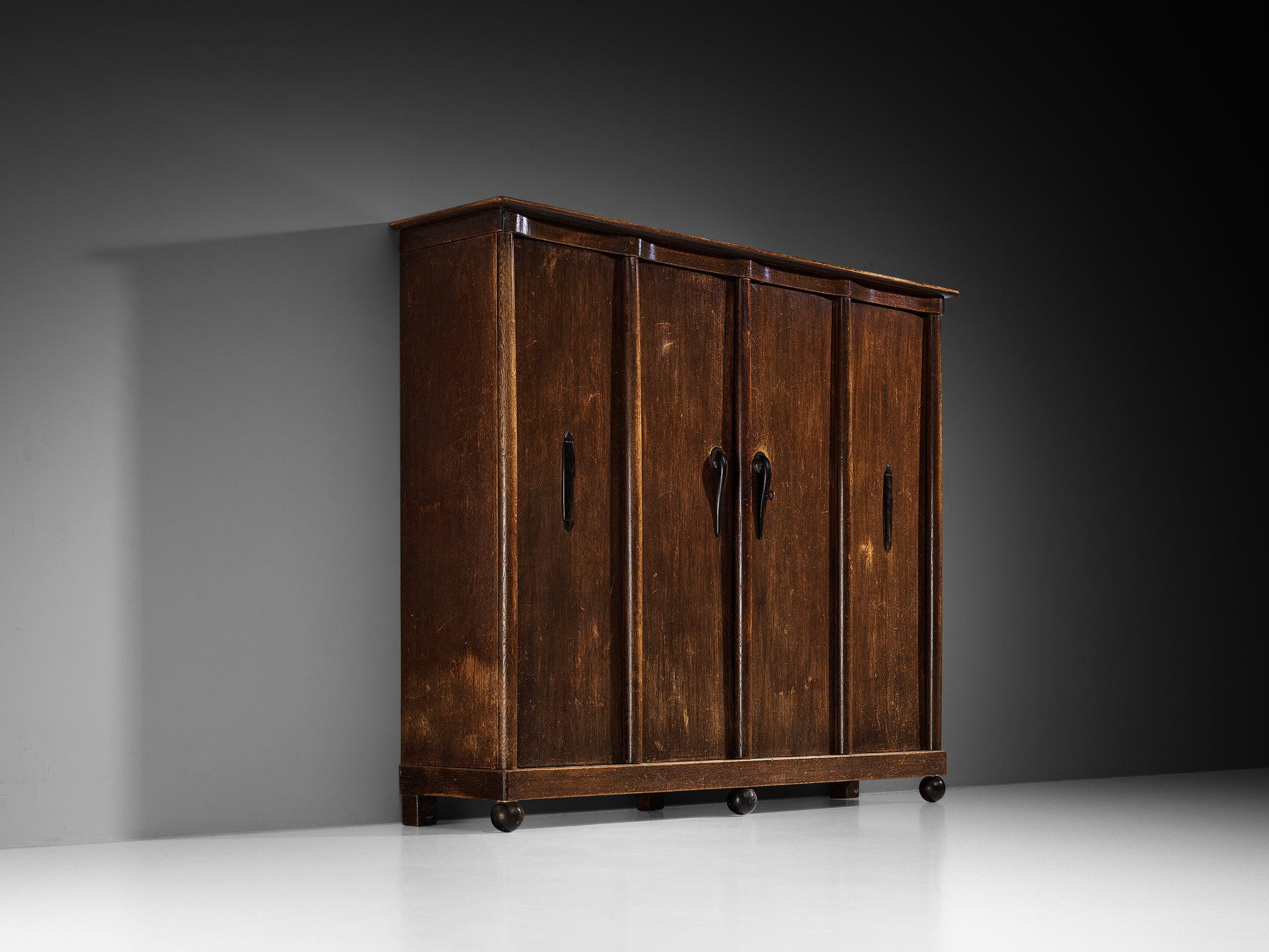 Early 1920s Willem Penaat Higboard in Oak Case pieces and storage cabinets Morentz