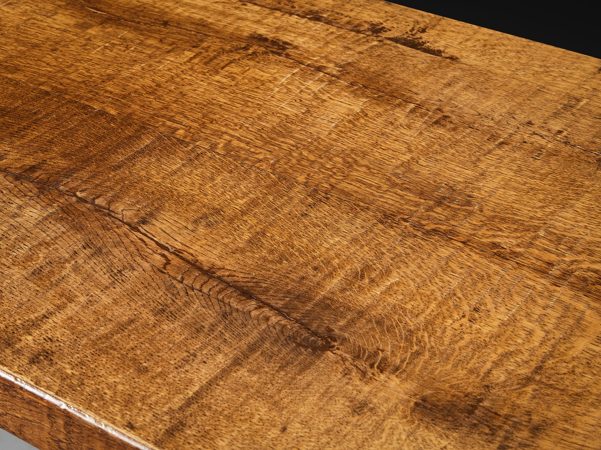 Giuseppe Rivadossi for Officina Rivadossi Dining Table in Oak Tables Morentz