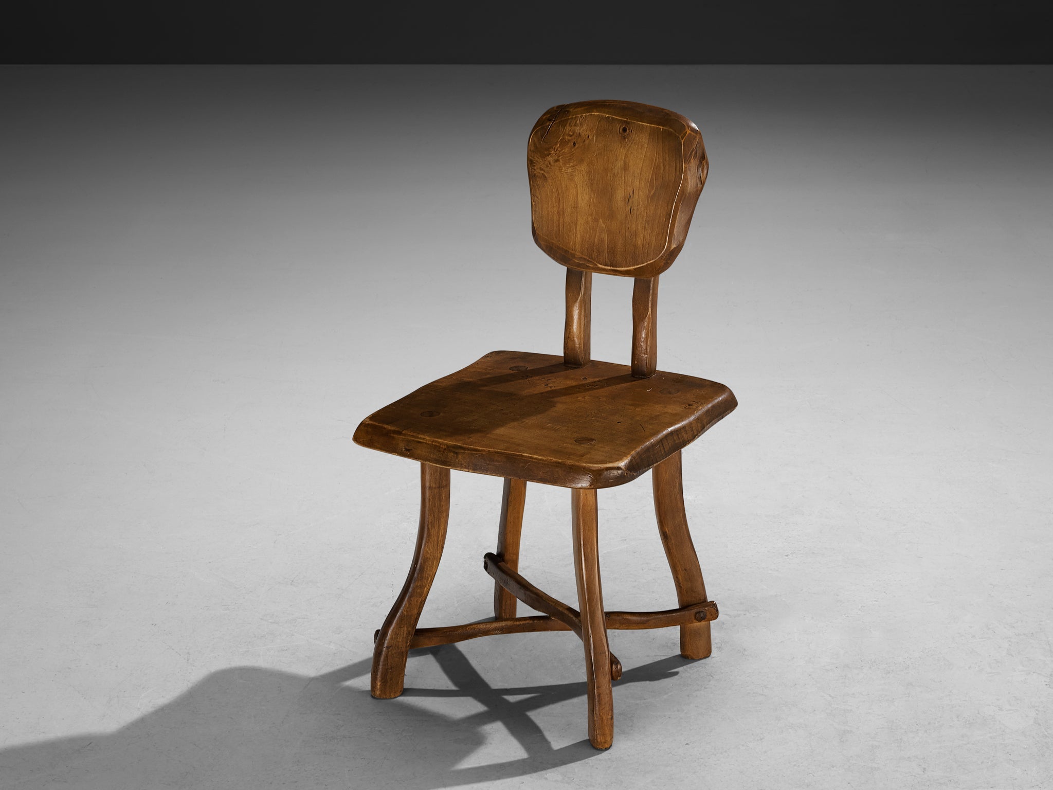 Organic Brutalist Chairs in Maple seating Morentz