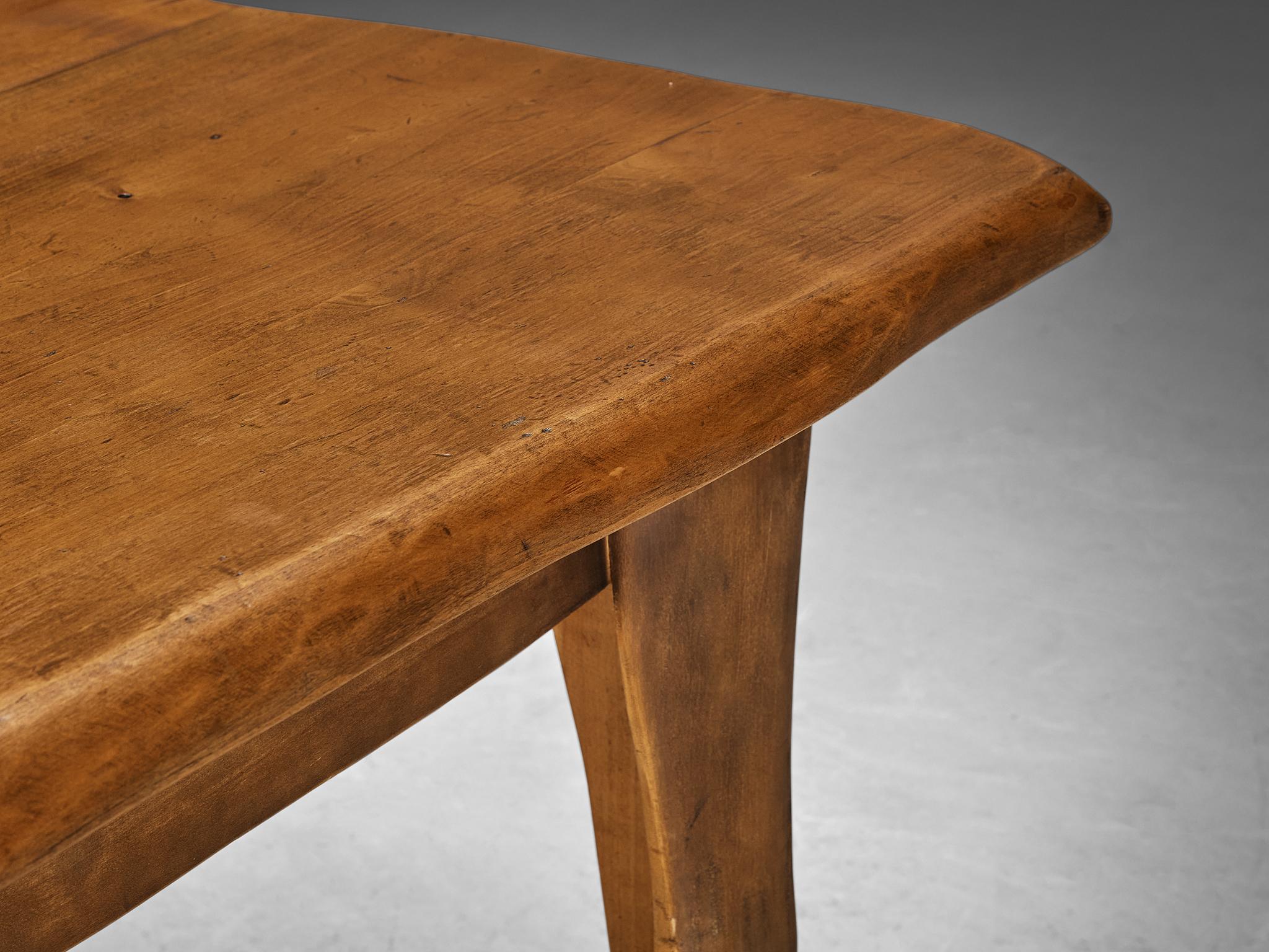 Organic Brutalist Table in Maple tables Morentz