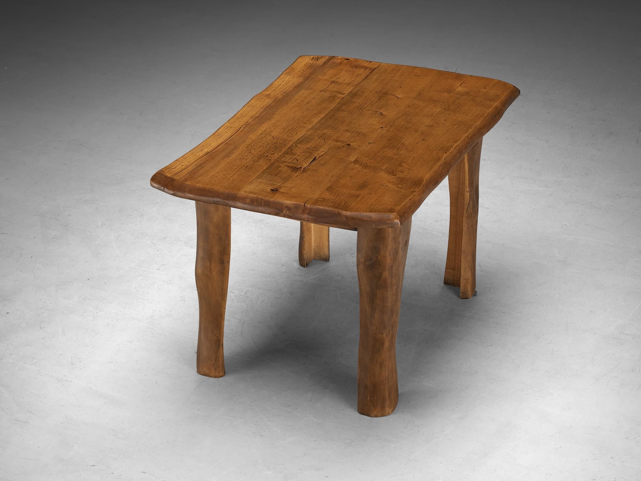 Organic Brutalist Table in Maple tables Morentz