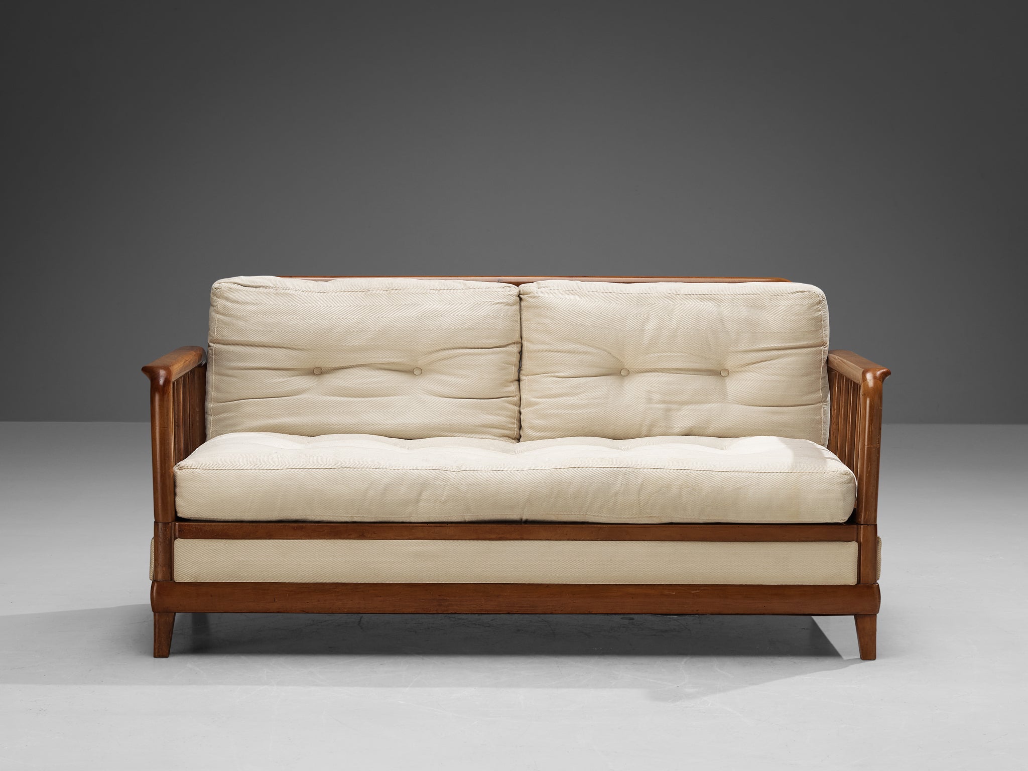 Osvaldo Borsani for Arredamenti Borsani Varedo Daybed in Walnut seating Morentz