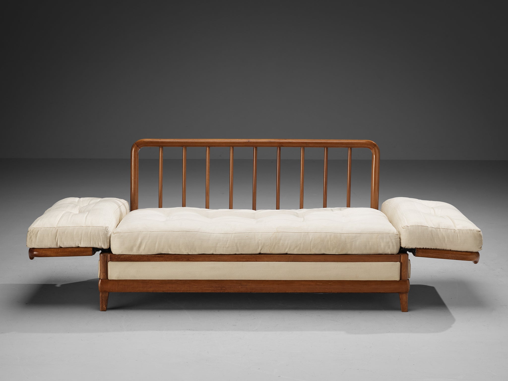 Osvaldo Borsani for Arredamenti Borsani Varedo Daybed in Walnut seating Morentz