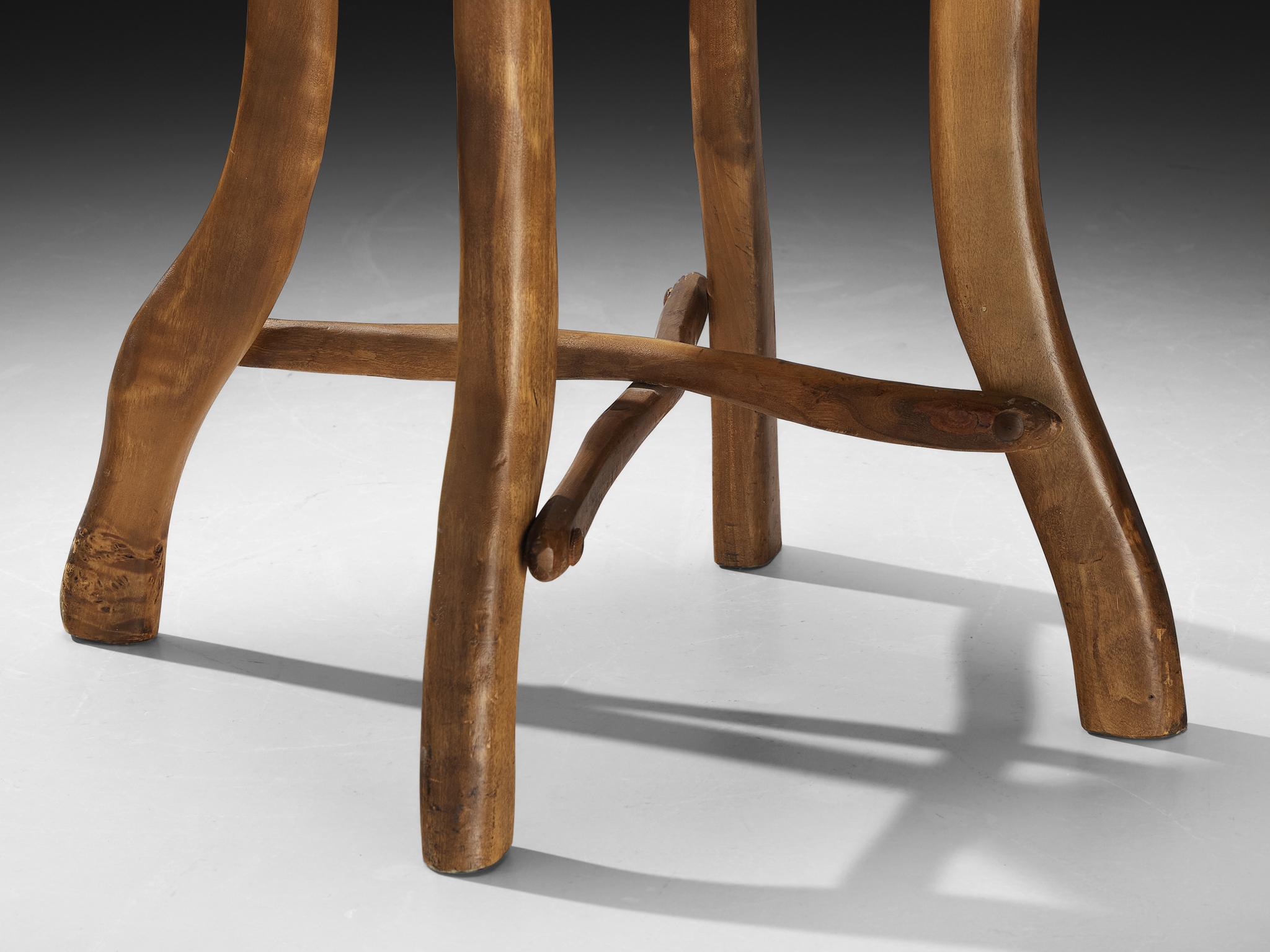 Organic Brutalist Chair in Maple seating Morentz