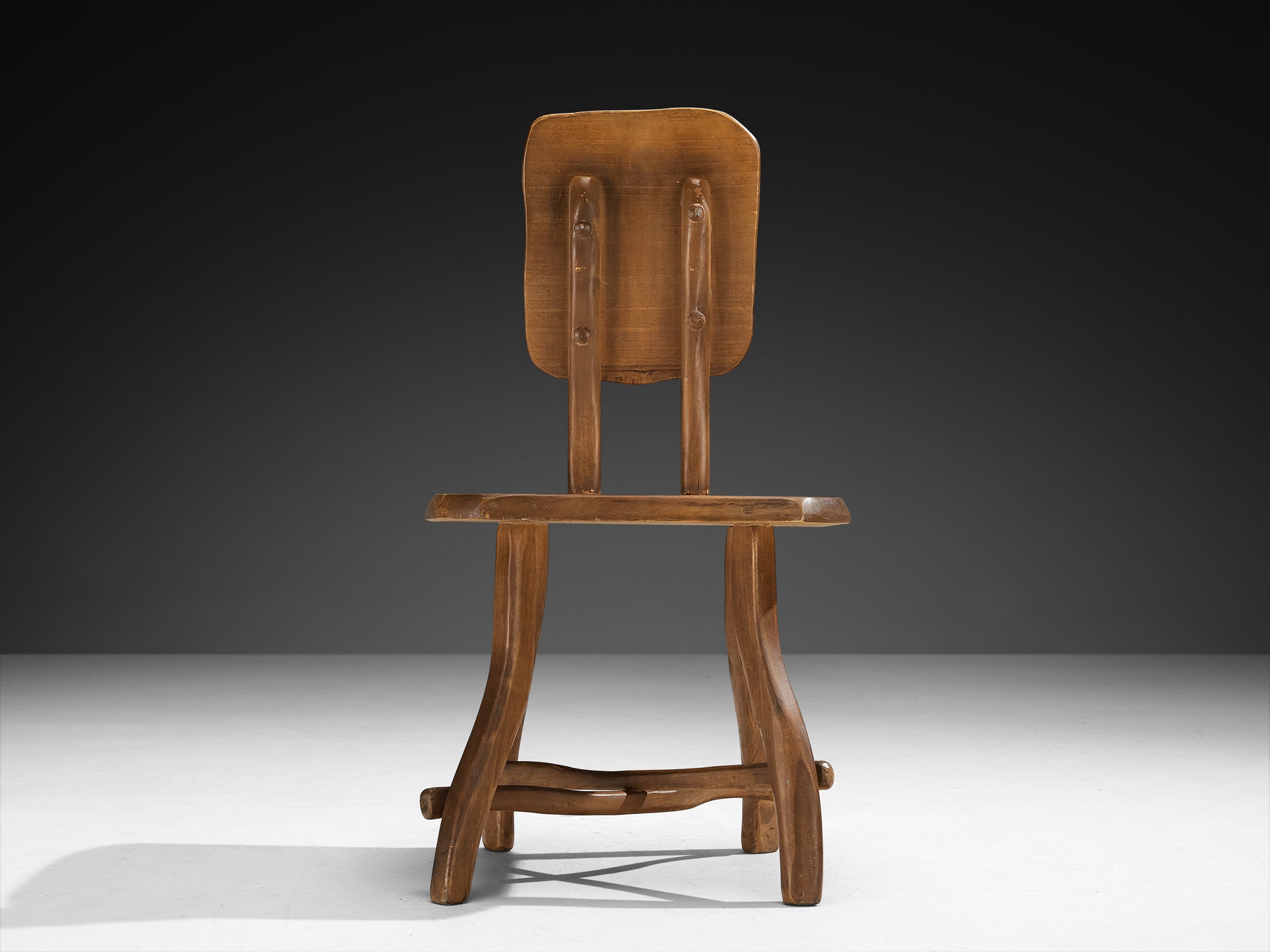 Organic Brutalist Chair in Maple Seating Morentz