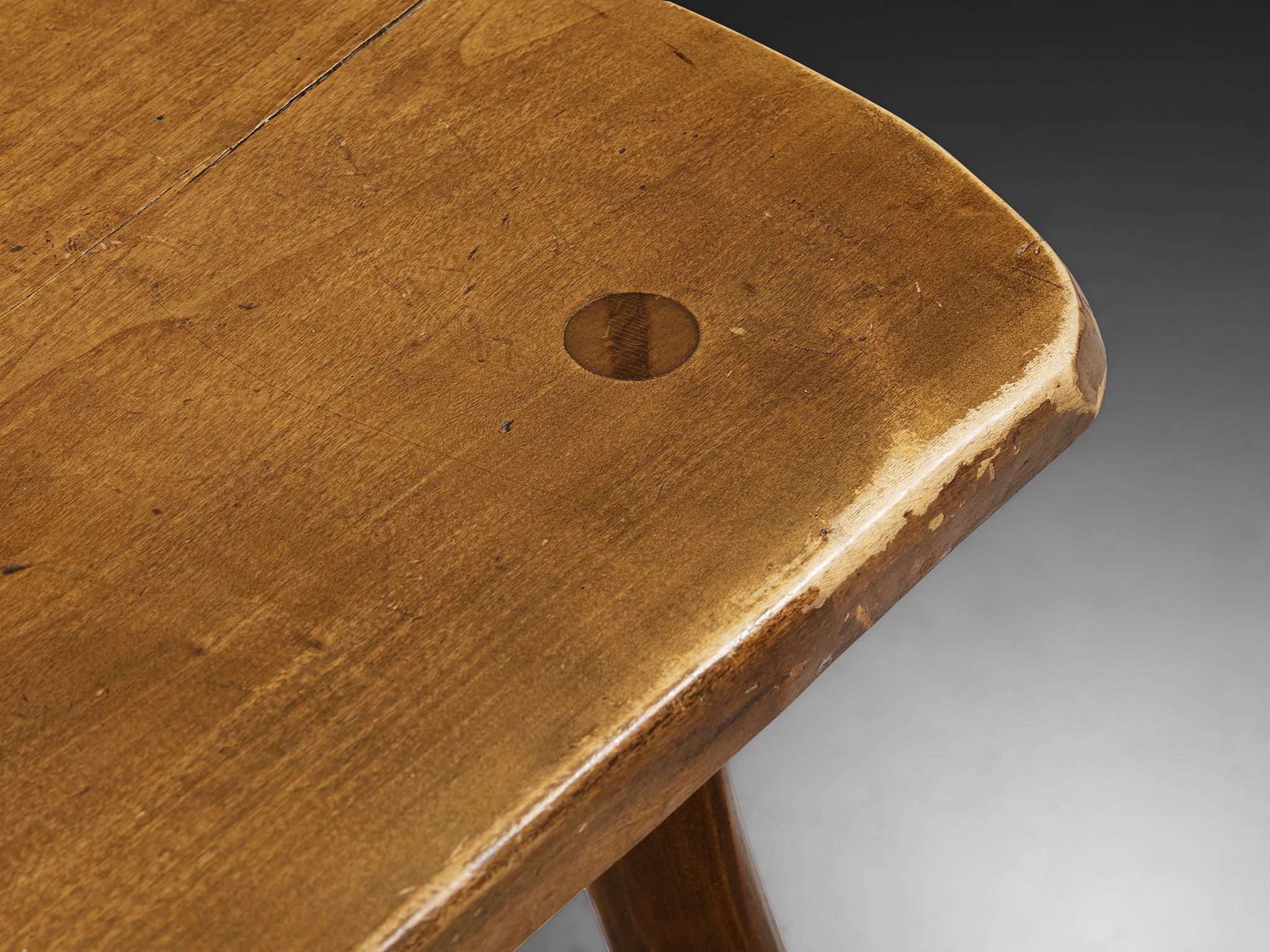 Organic Brutalist Chair in Maple Seating Morentz