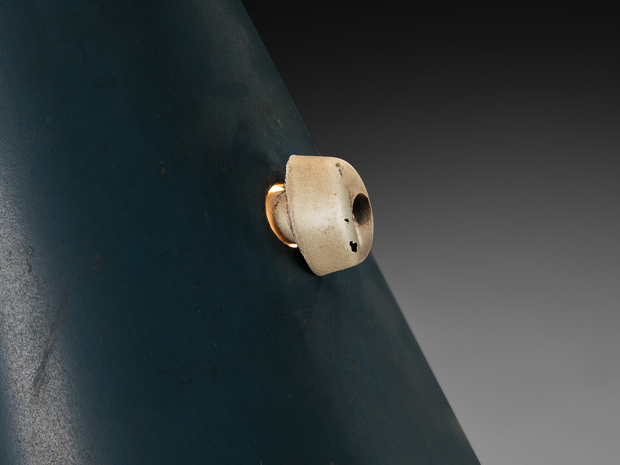 Rare Hans Bergström for Ateljé Lyktan Two-Armed Floor Lamp with Cocoon Shade Lighting Morentz