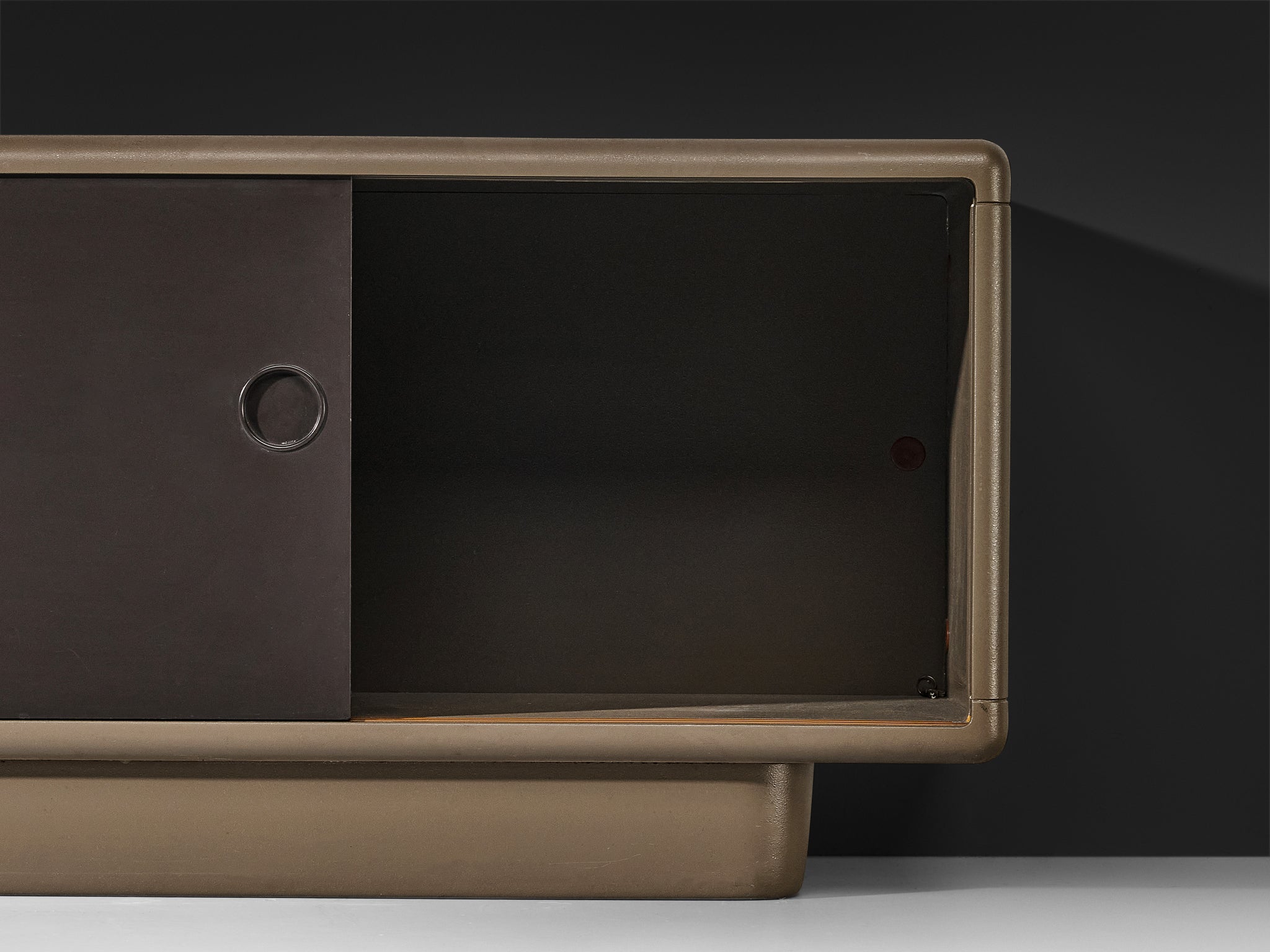 Ernest Igl for Wilhelm Werndl Rare Cabinet in Polyurethane Case pieces and storage cabinets Morentz