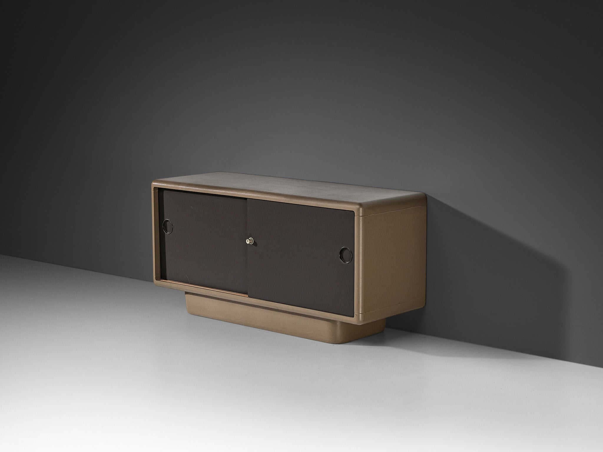 Ernest Igl for Wilhelm Werndl Rare Cabinet in Polyurethane Case pieces and storage cabinets Morentz