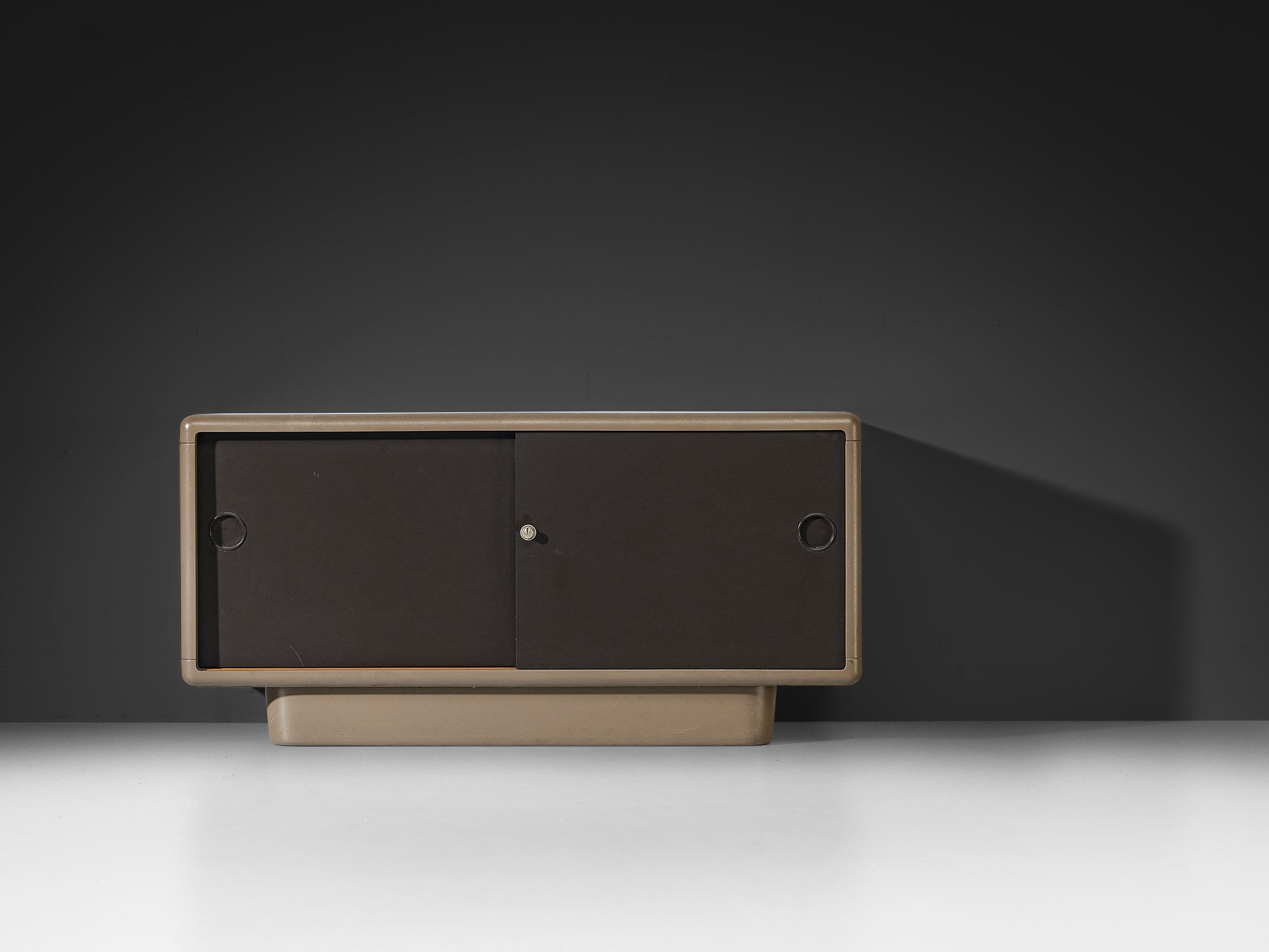 Ernest Igl for Wilhelm Werndl Rare Cabinet in Polyurethane Case pieces and storage cabinets Morentz