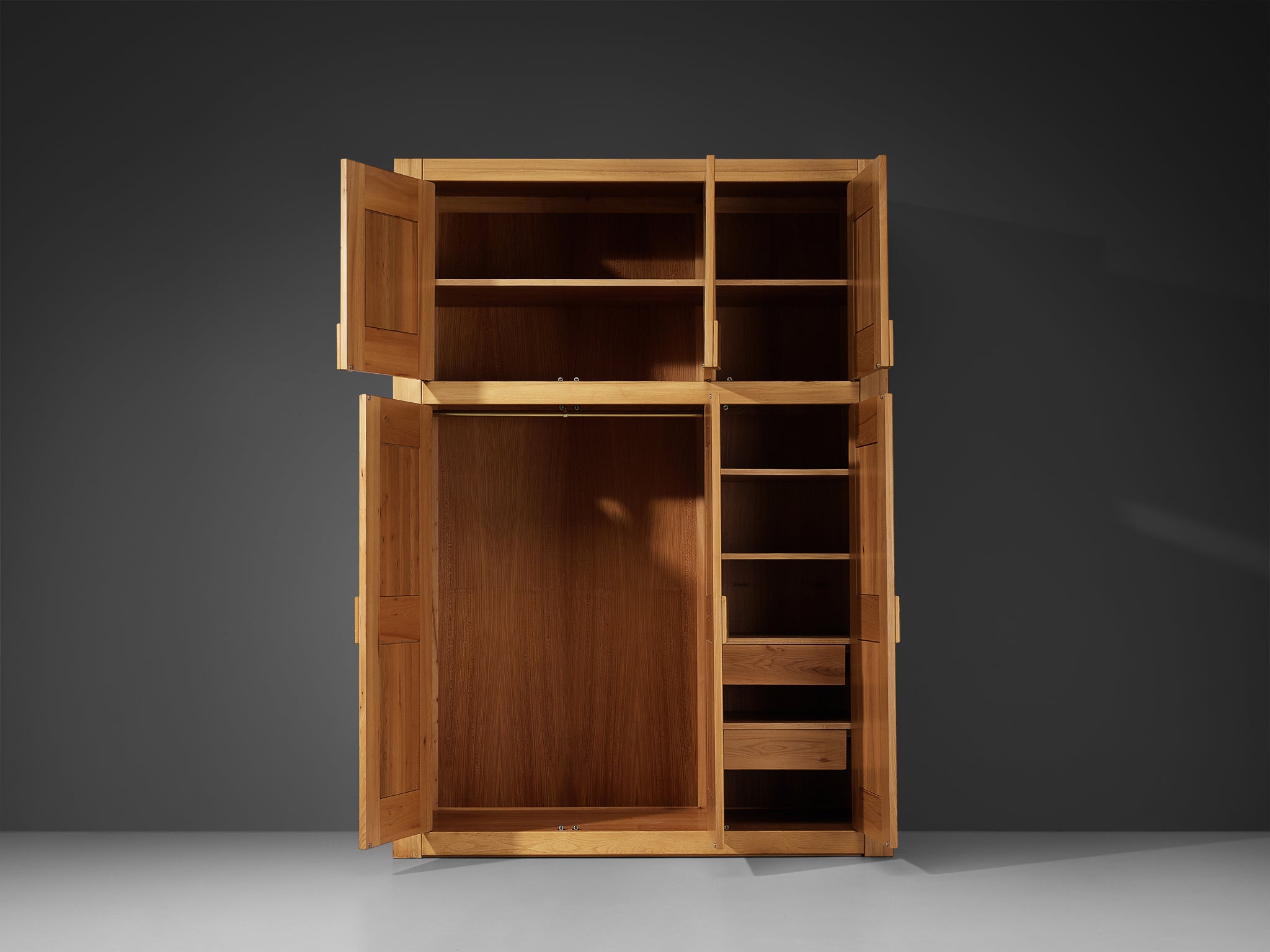 Maison Regain Grand Highboard or Wardrobe in Solid Elm Case pieces and storage cabinets Morentz