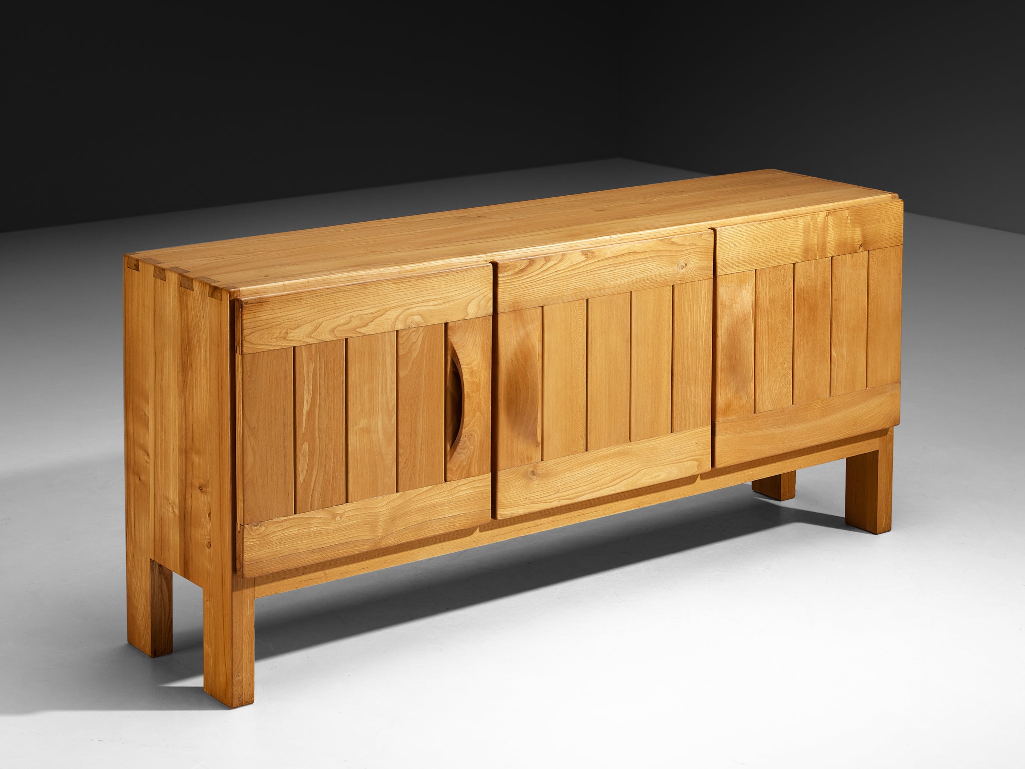 Maison Regain Sideboard in Solid Elm Case pieces and storage cabinets Morentz