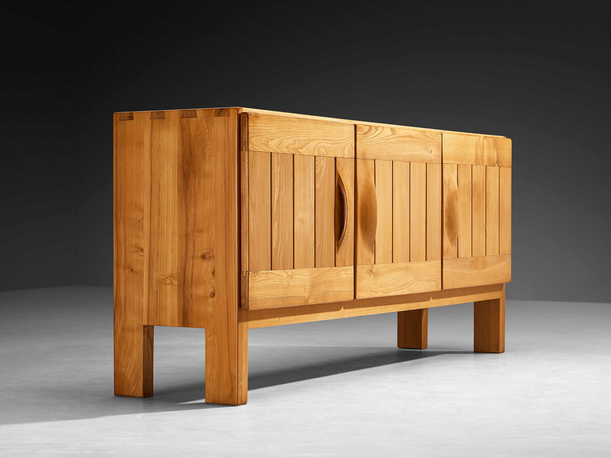 Maison Regain Sideboard in Solid Elm Case pieces and storage cabinets Morentz