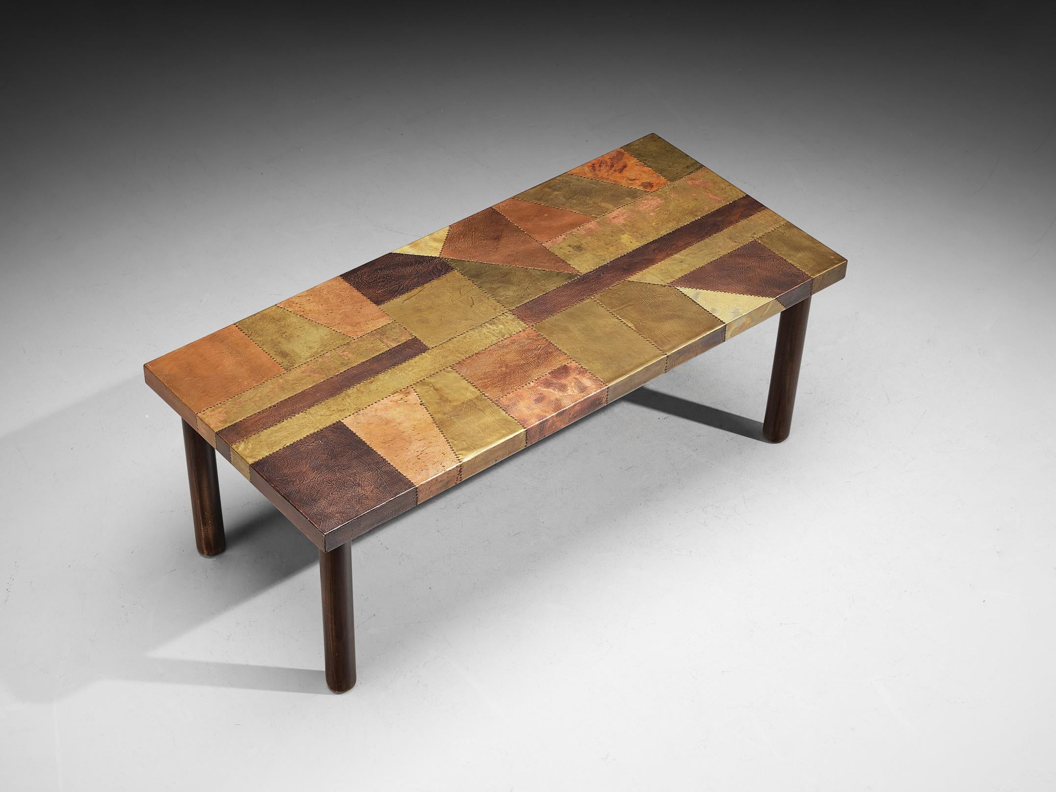 Lorenzo Burchiellaro Dining or Center Table in Copper tables Morentz