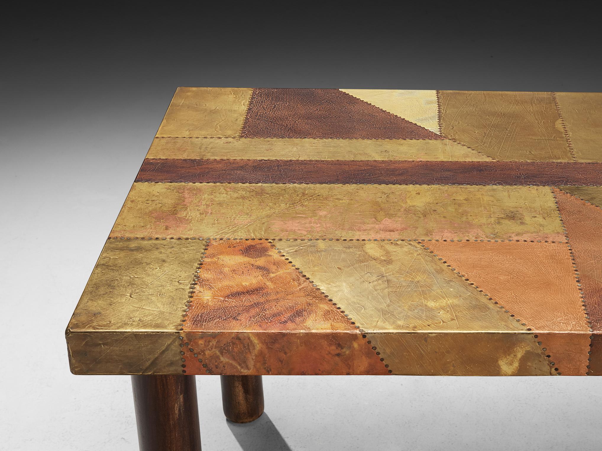 Lorenzo Burchiellaro Dining or Center Table in Copper tables Morentz