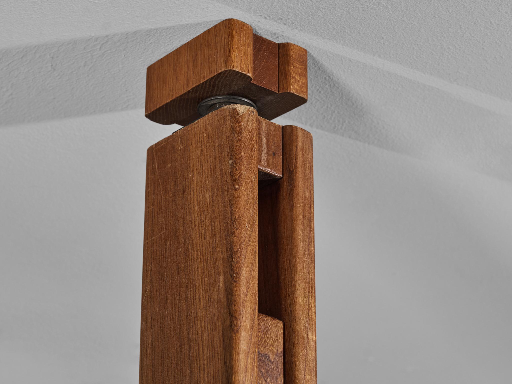 Galerie L'Orme Modular Wall Unit in Solid Elm case pieces and storage cabinets Morentz