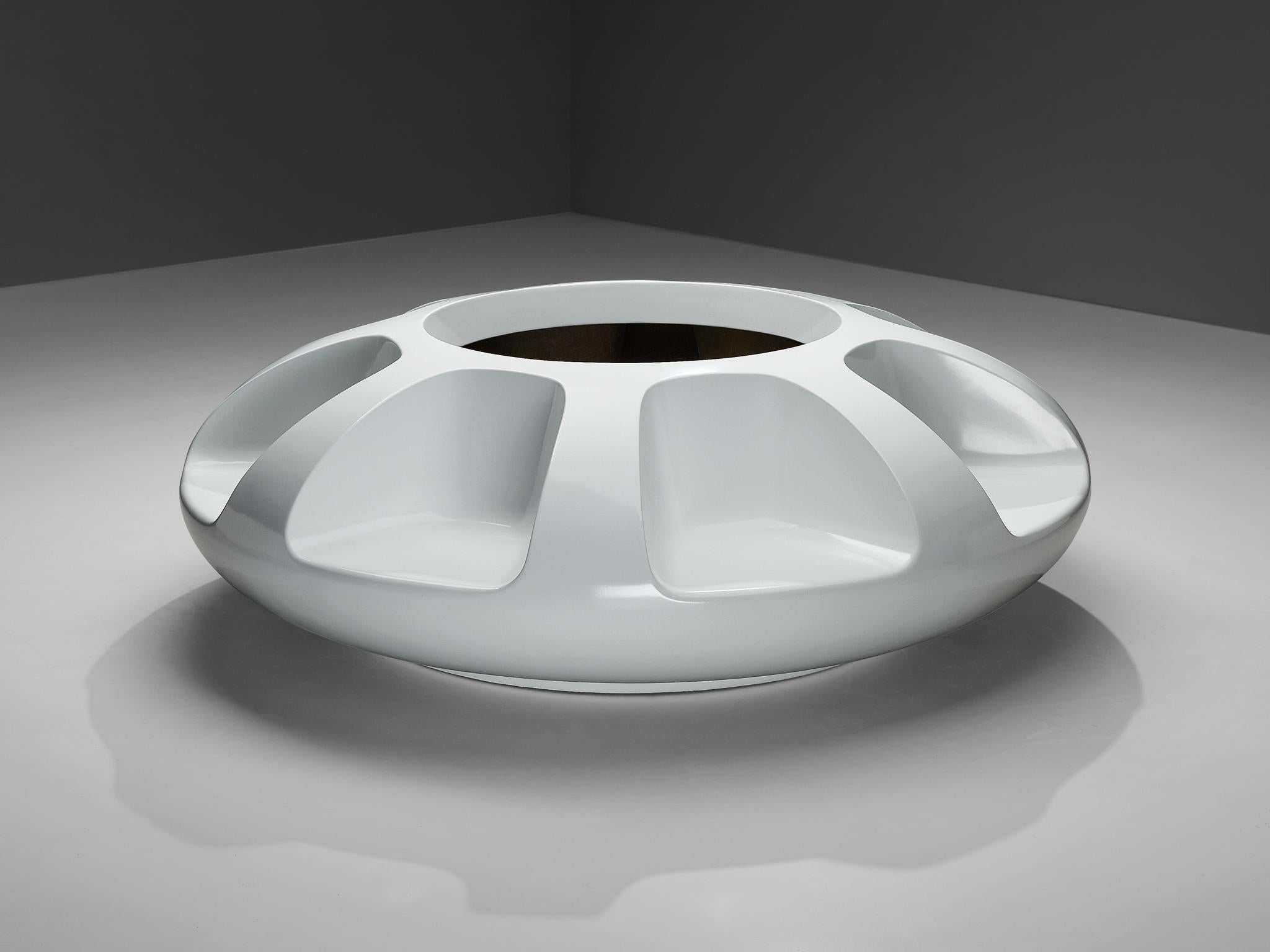 Elsie Crawford for Sintoform Large 8-Seat 'Carousel' Sofa in Fiberglass seating Morentz