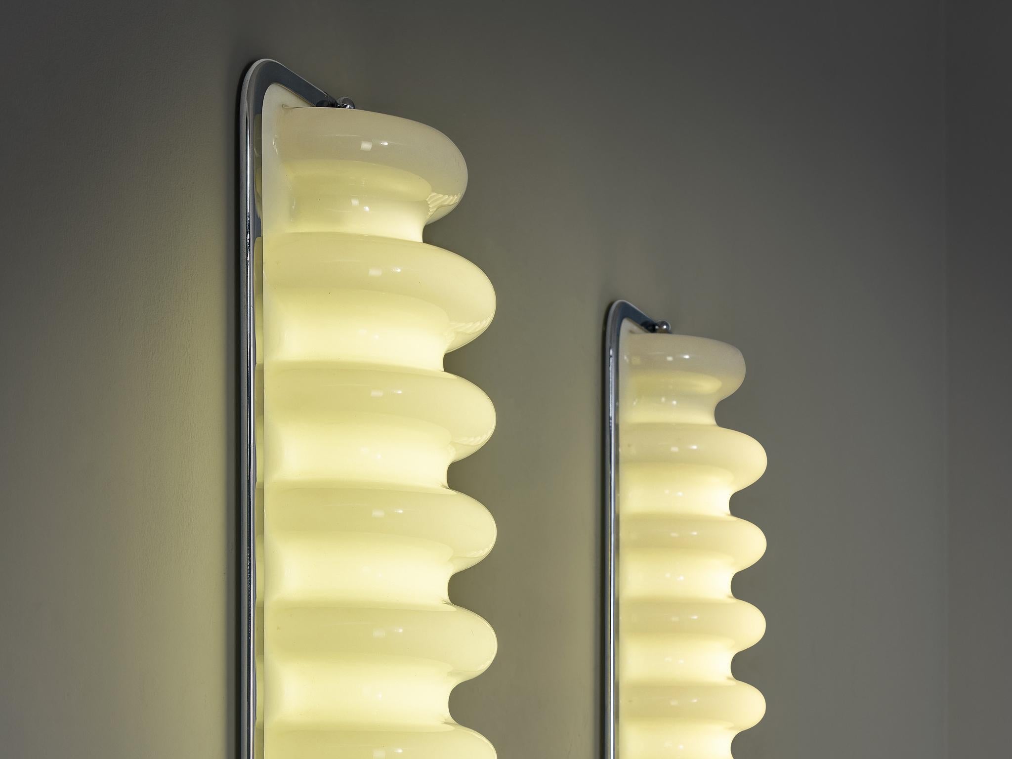 Ettore Sottsass for Design Centre/Poltronova ‘Bruco’ Wall Lights lighting Morentz