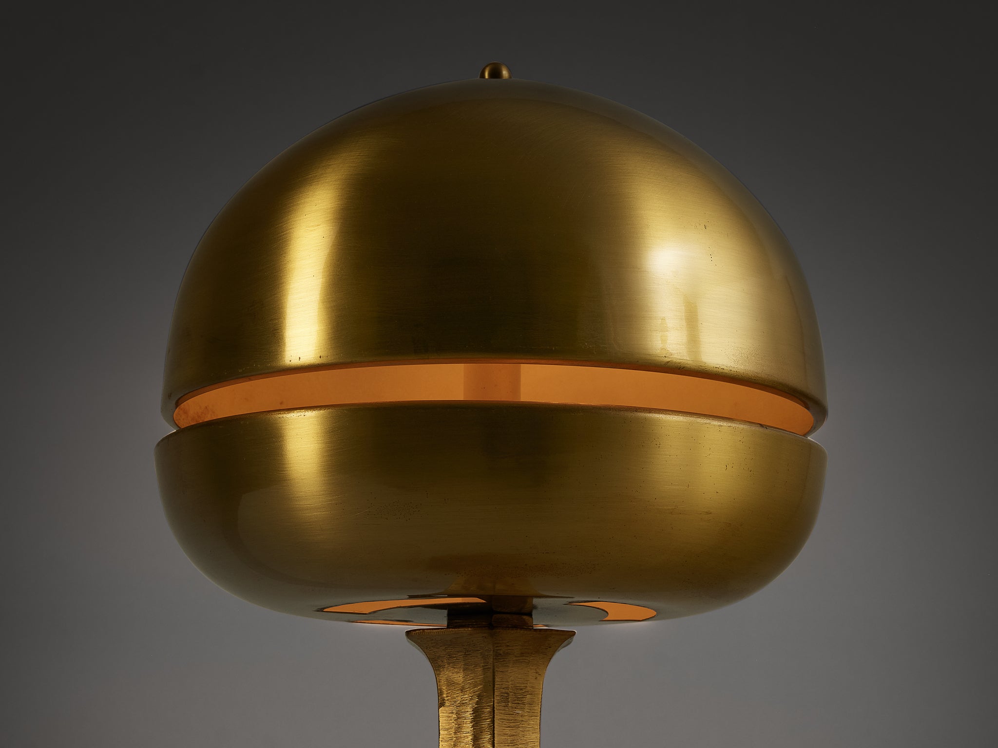 Luciano Frigerio for Frigerio di Desio Table Lamp in Brass Lighting Morentz