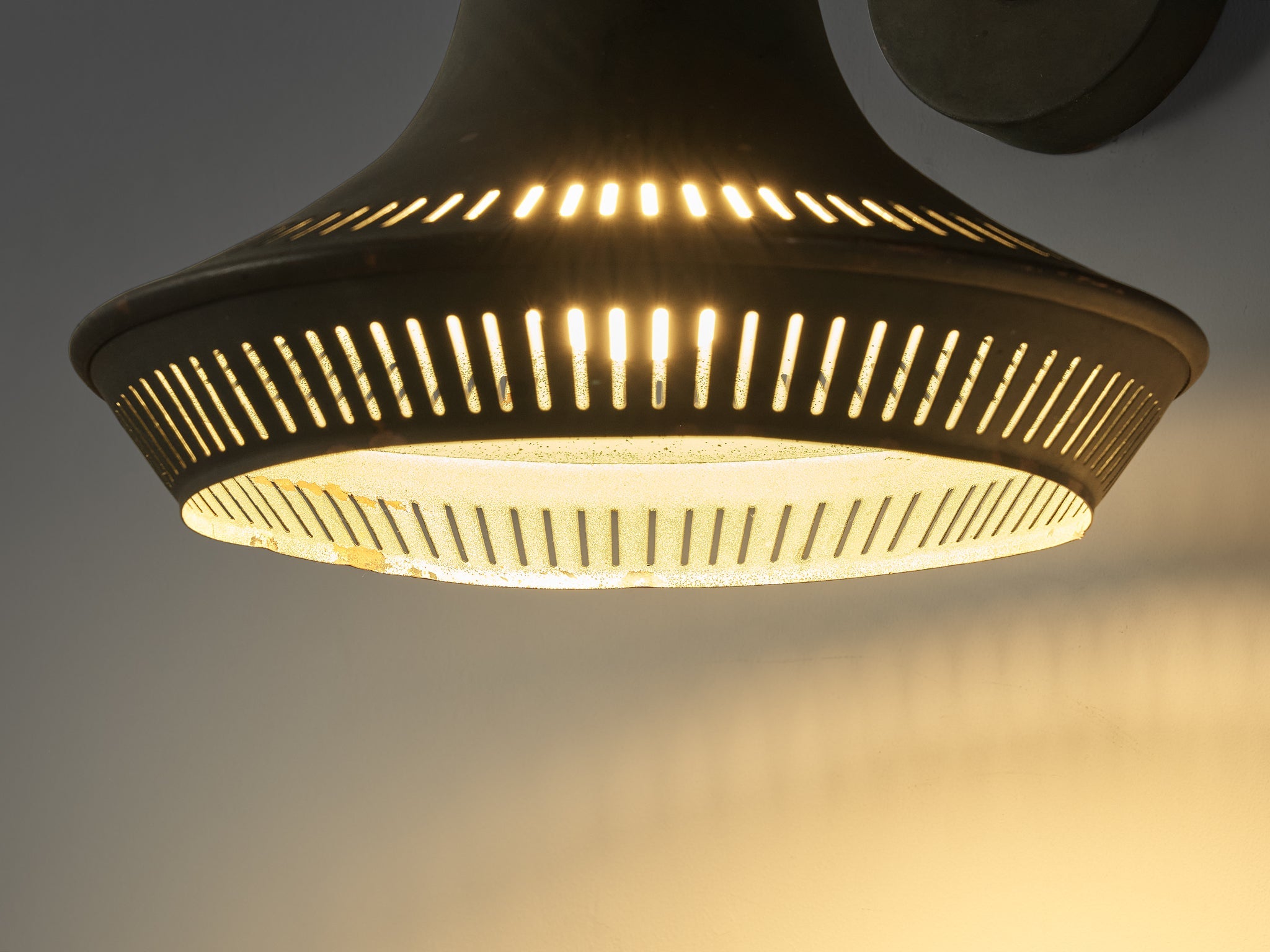 Scandinavian Wall Light in Patinated Copper lighting Morentz