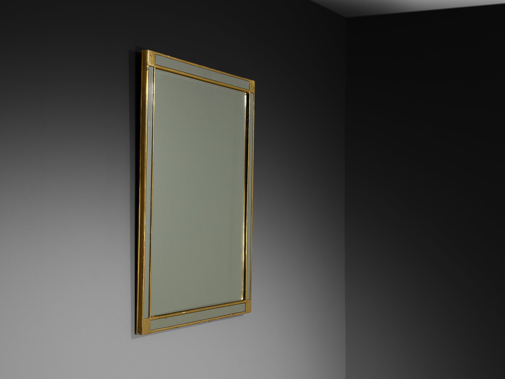 Mid-Century Gilded Gesso Wall Mirror Mirrors Morentz