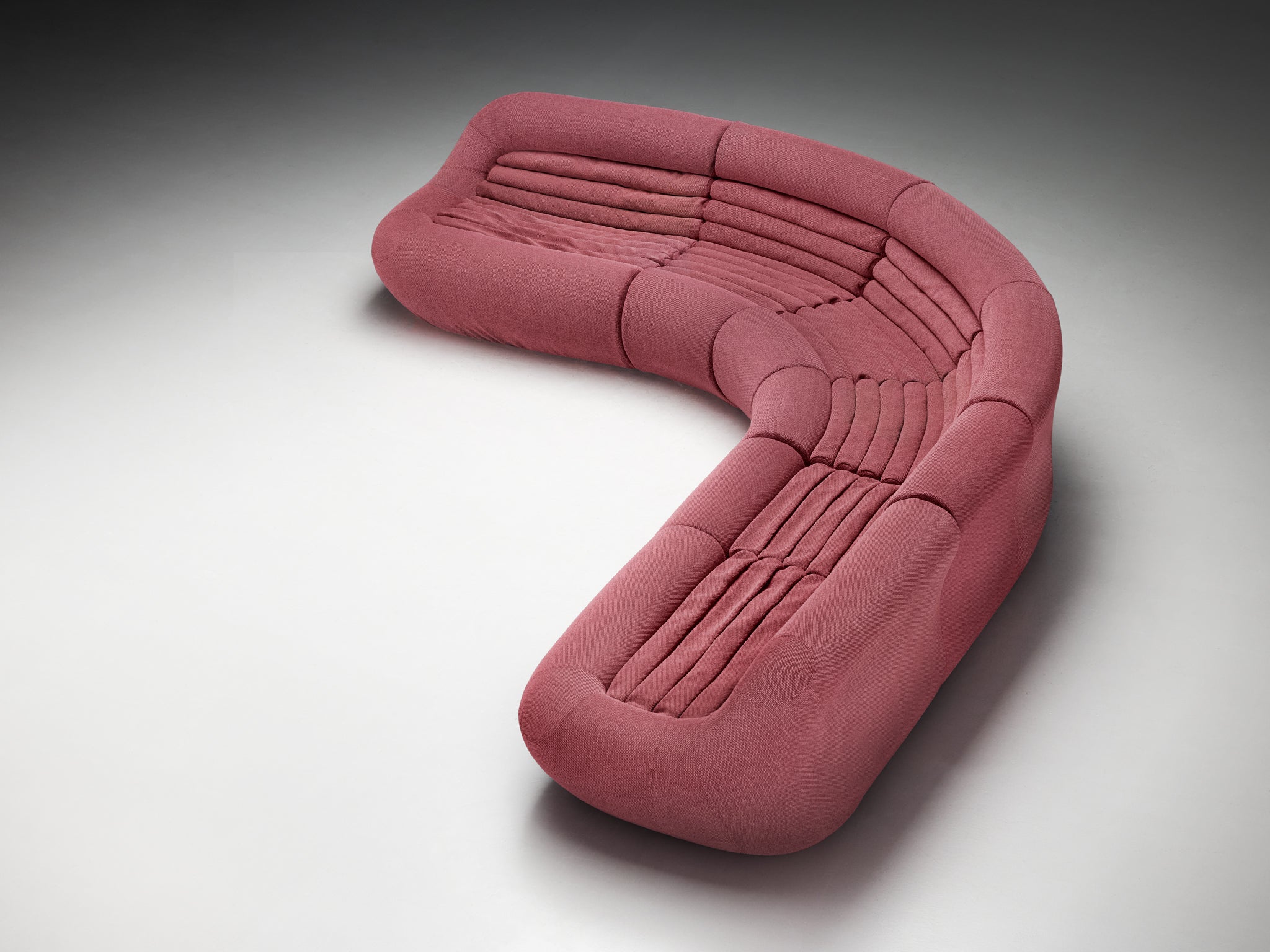 De Pas, D'Urbino & Lomazzi for BBB Italia Large 'Carrera' Modular Sofa Seating Morentz