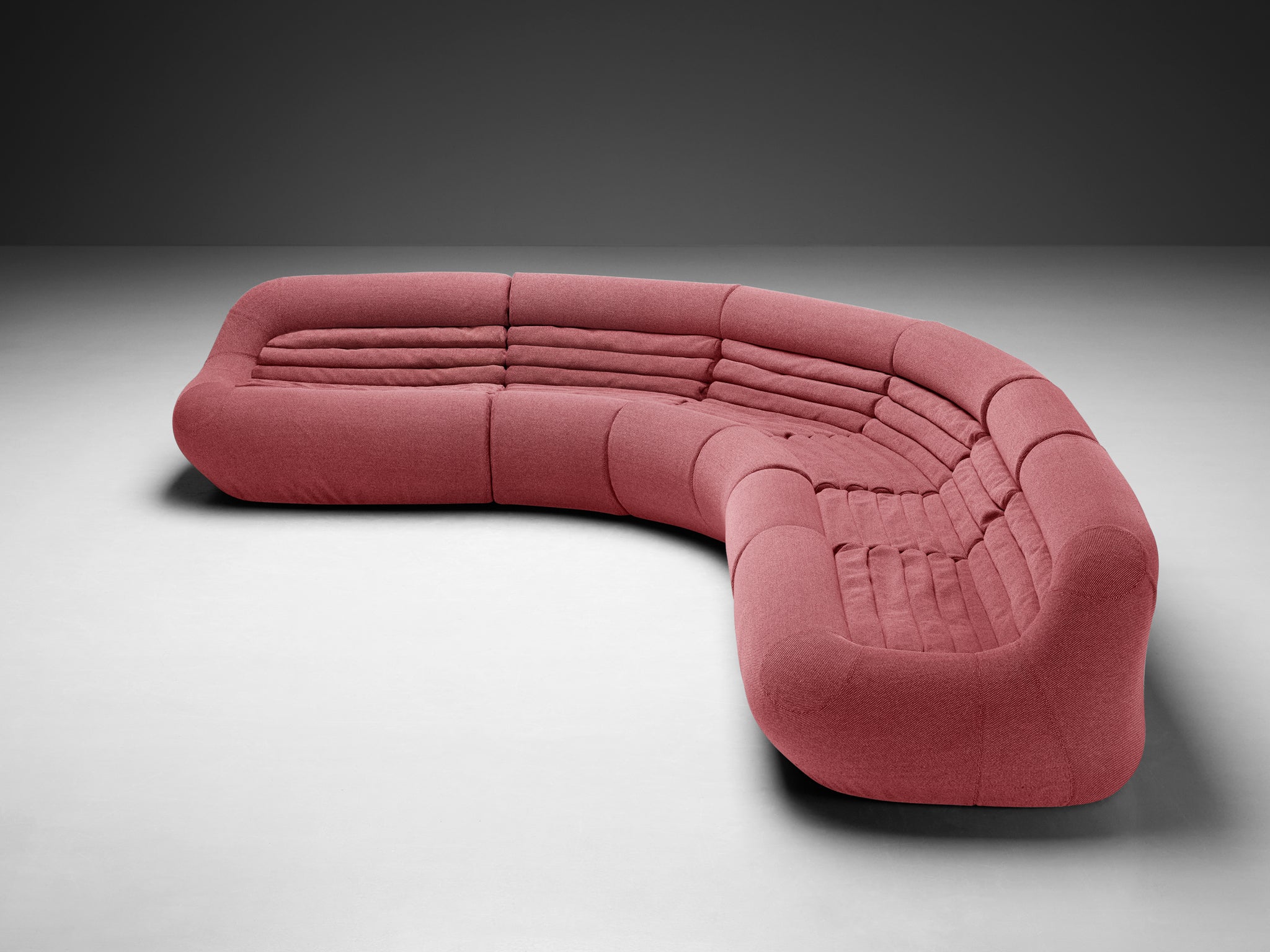 De Pas, D'Urbino & Lomazzi for BBB Italia Large 'Carrera' Modular Sofa Seating Morentz