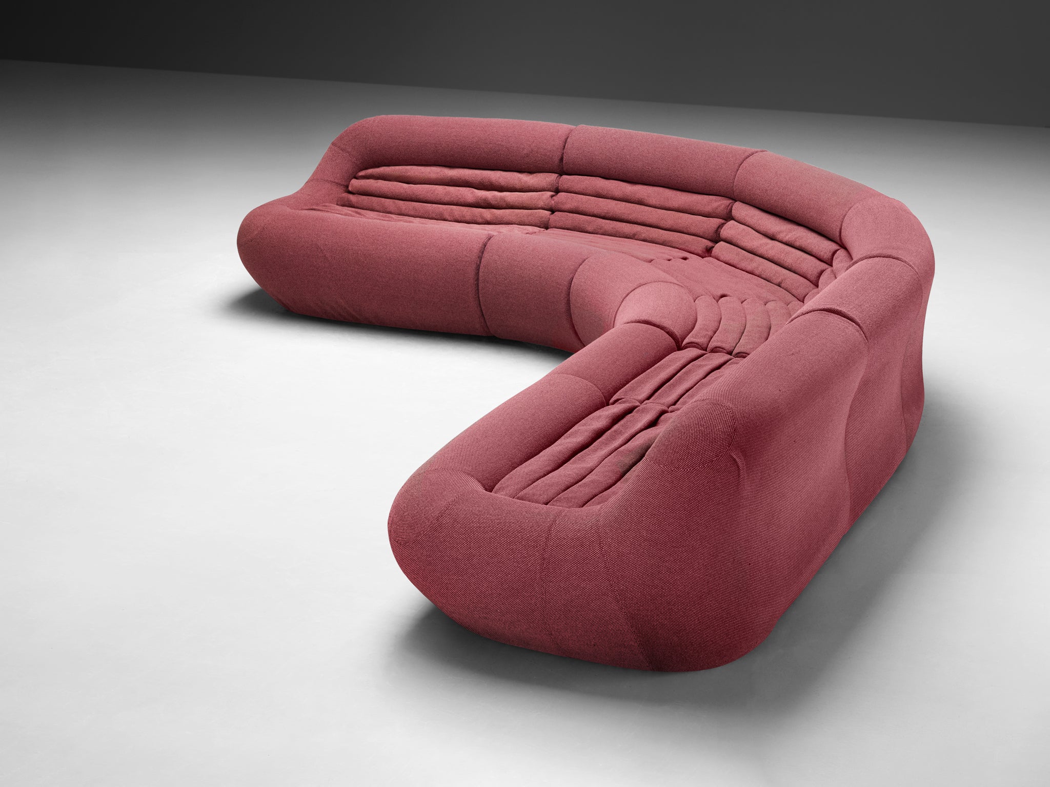 De Pas, D'Urbino & Lomazzi for BBB Italia Large 'Carrera' Modular Sofa Seating Morentz