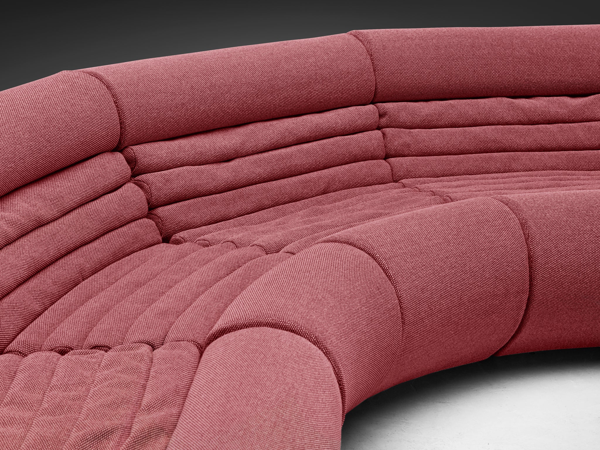 De Pas, D'Urbino & Lomazzi for BBB Italia Large 'Carrera' Modular Sofa Seating Morentz