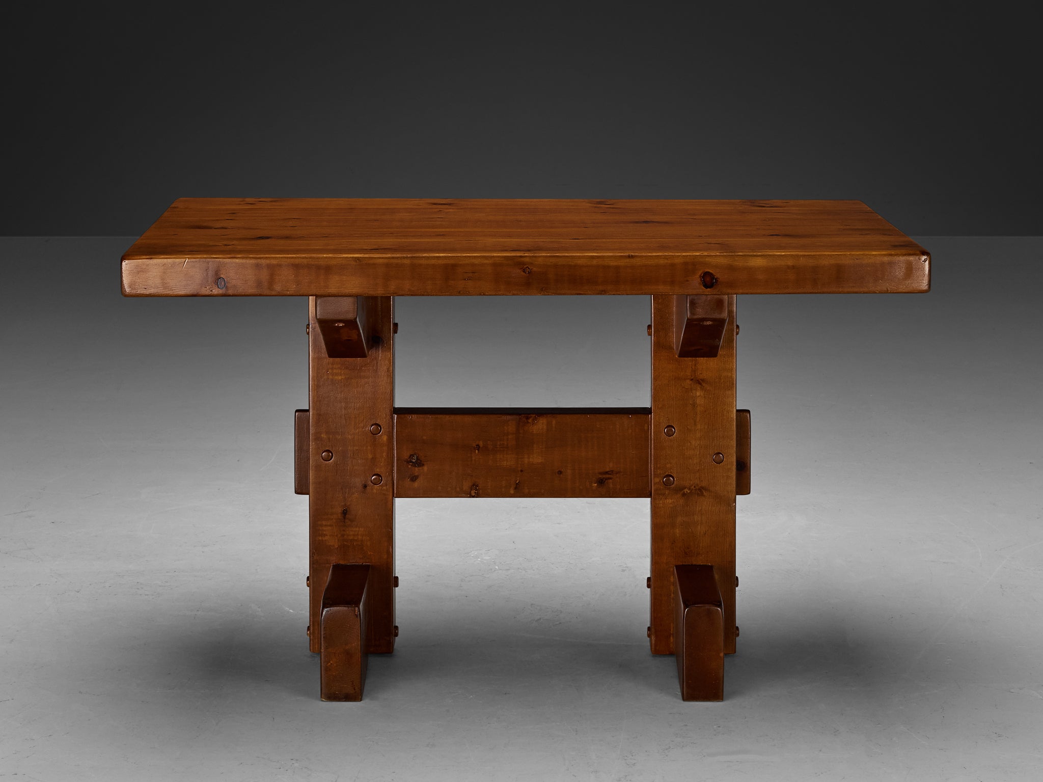 Giuseppe Rivadossi Dining Table in Pine