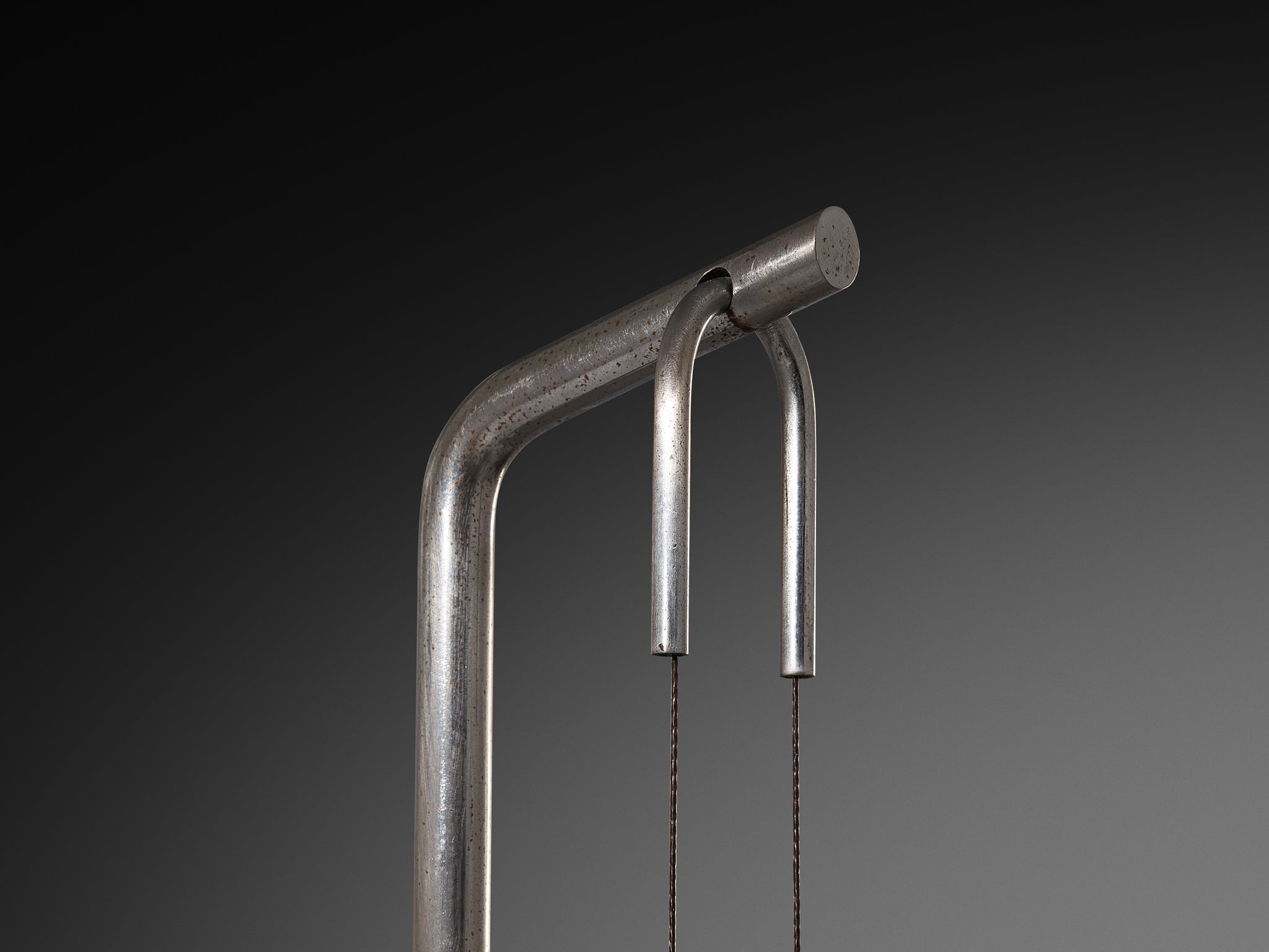 Angelo Lelii for Arredoluce ‘Filo Sfera’ Table Lamps with Magnetized Globe Lighting Morentz