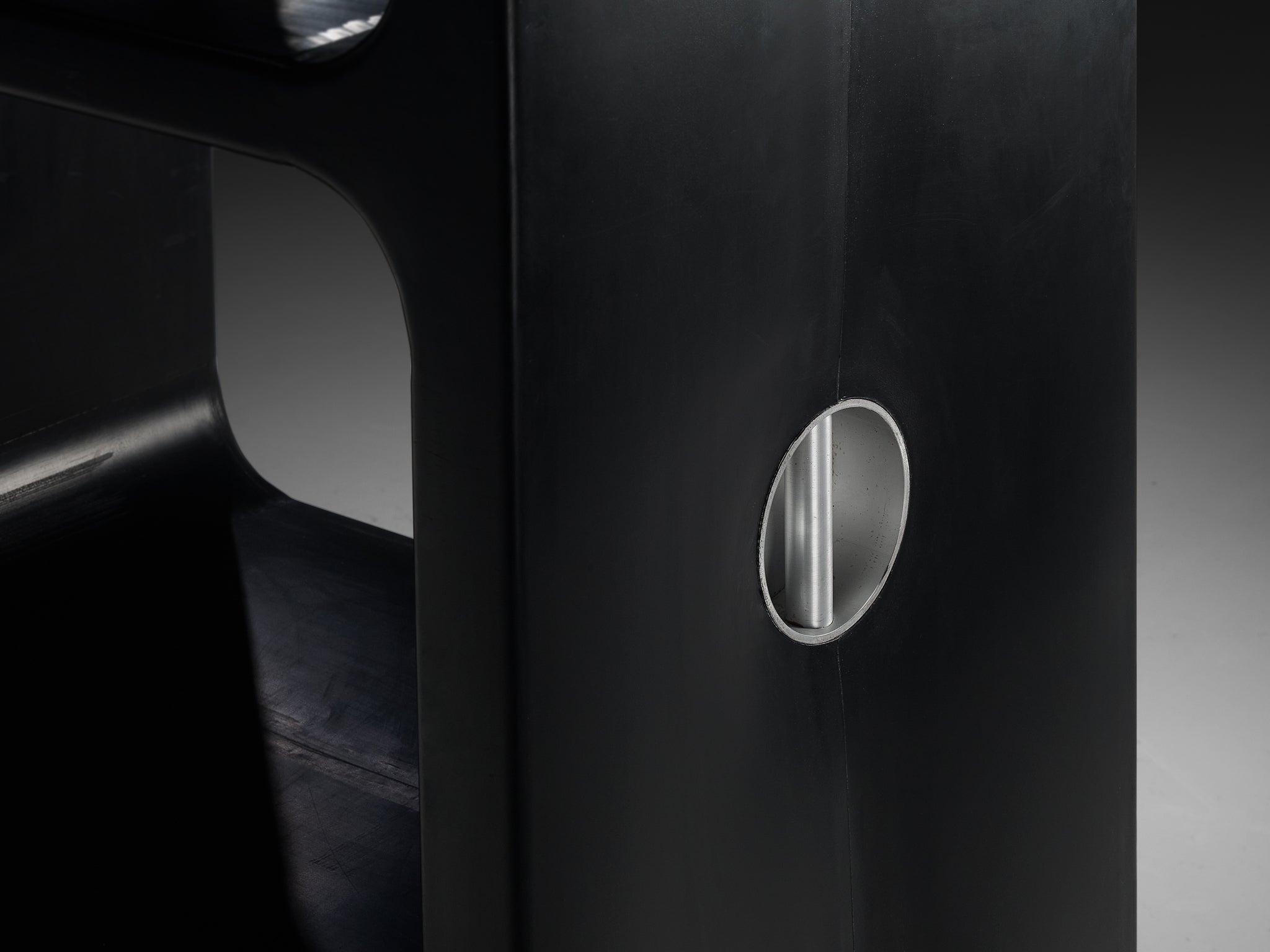 Marc Newson 'Kiss the Future' Storage Unit in Black Molded Polypropylene Case pieces and storage cabinets Morentz