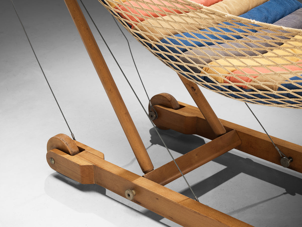 Waldemar Rothe for Rosenthal 'Relaxer I' Hammock Building and Garden Elements Morentz