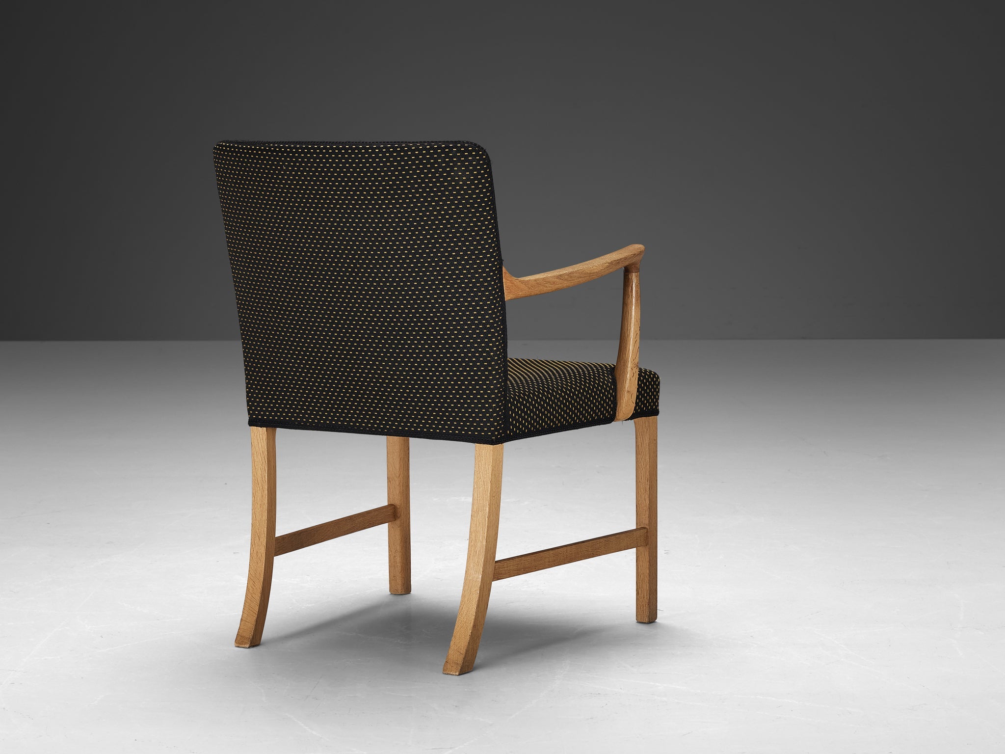 Rare Ole Wanscher for A.J. Iversen Set of Six Dining Chairs in Oak seating Morentz